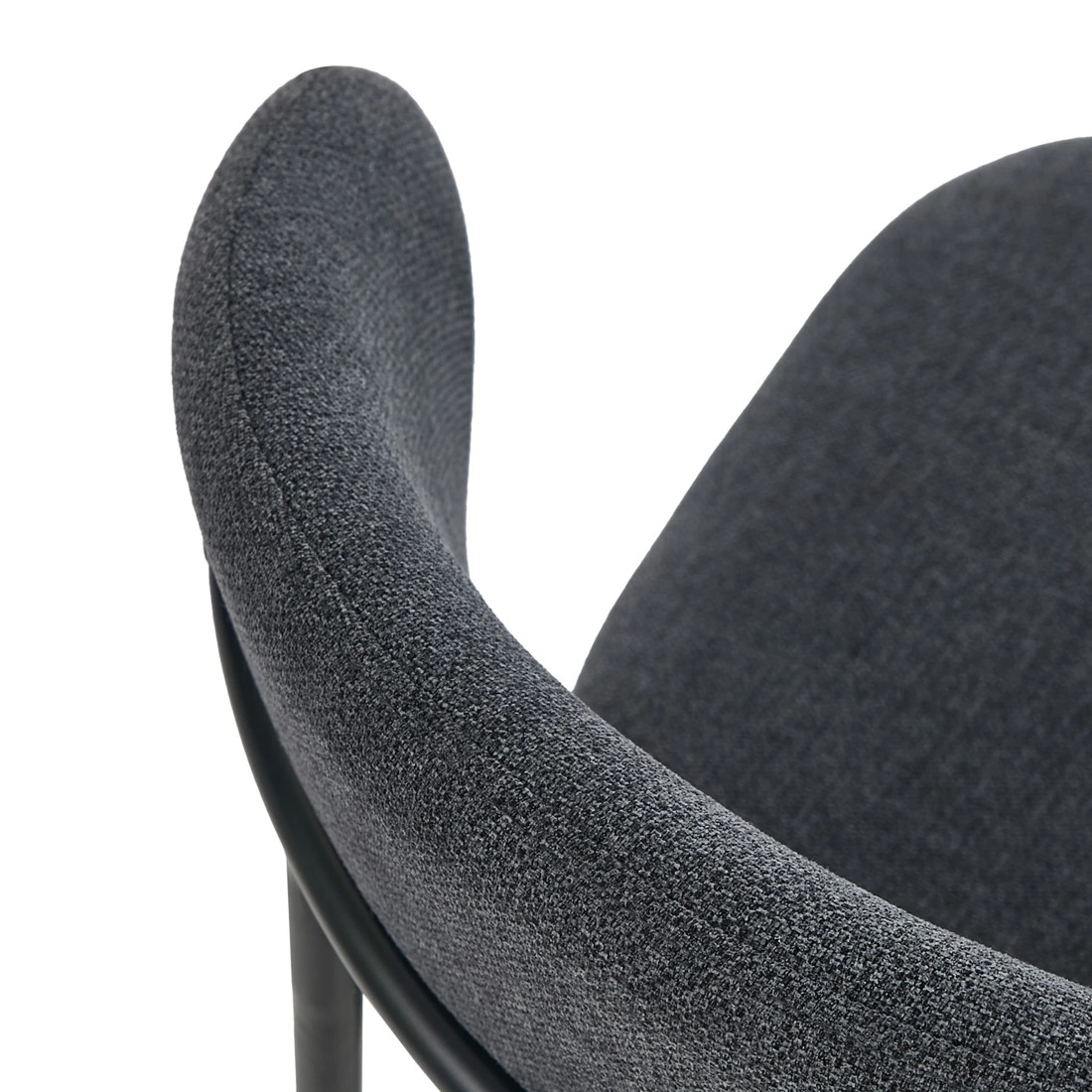 9 Oikiture 2x Dining Chairs Kitchen Lounge Seat Linen Fabric Accent Chair - Grey, 9 of 9