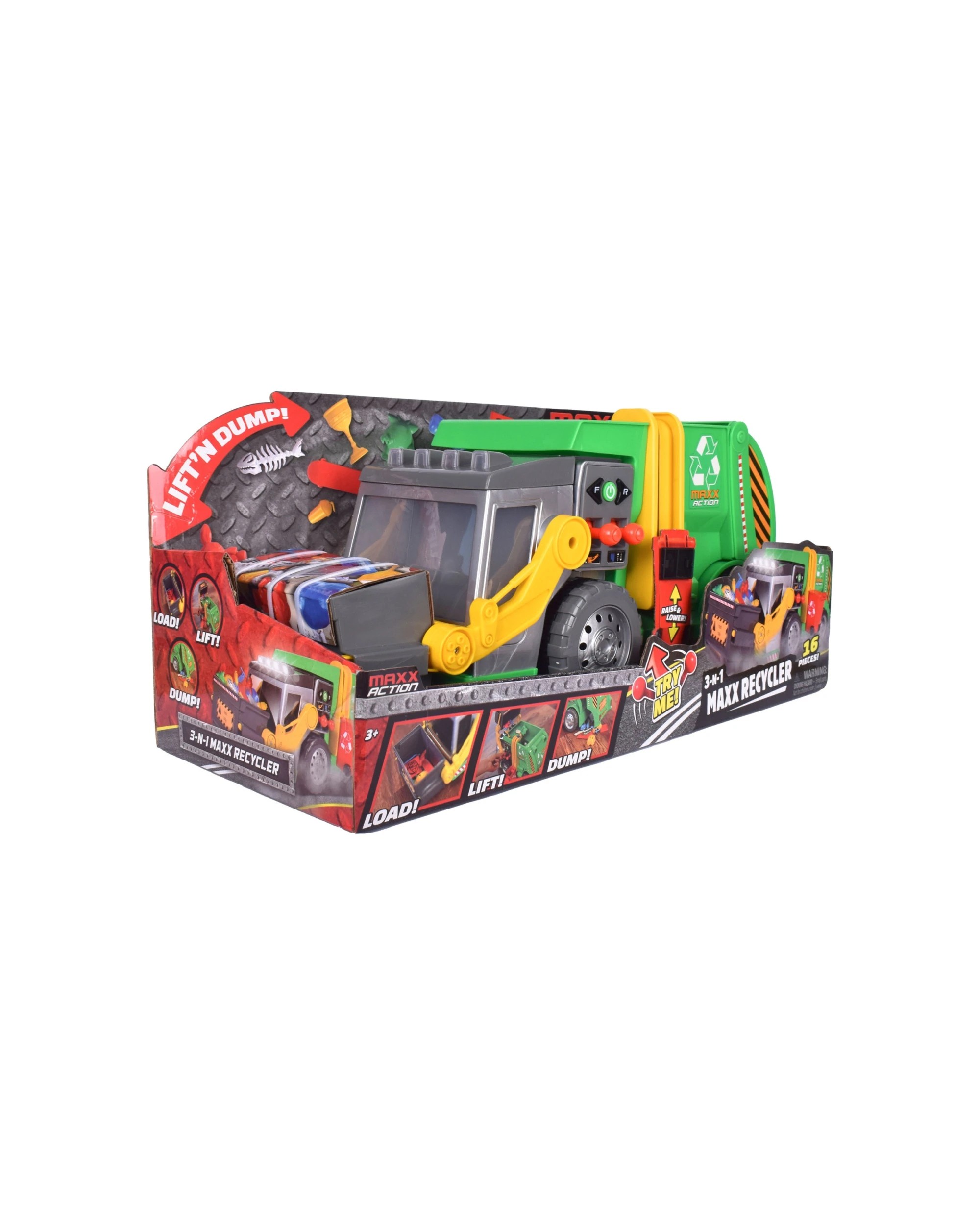 8 TOMY Maxx Action 3-in-1 Maxx Recycler Truck, 8 of 8