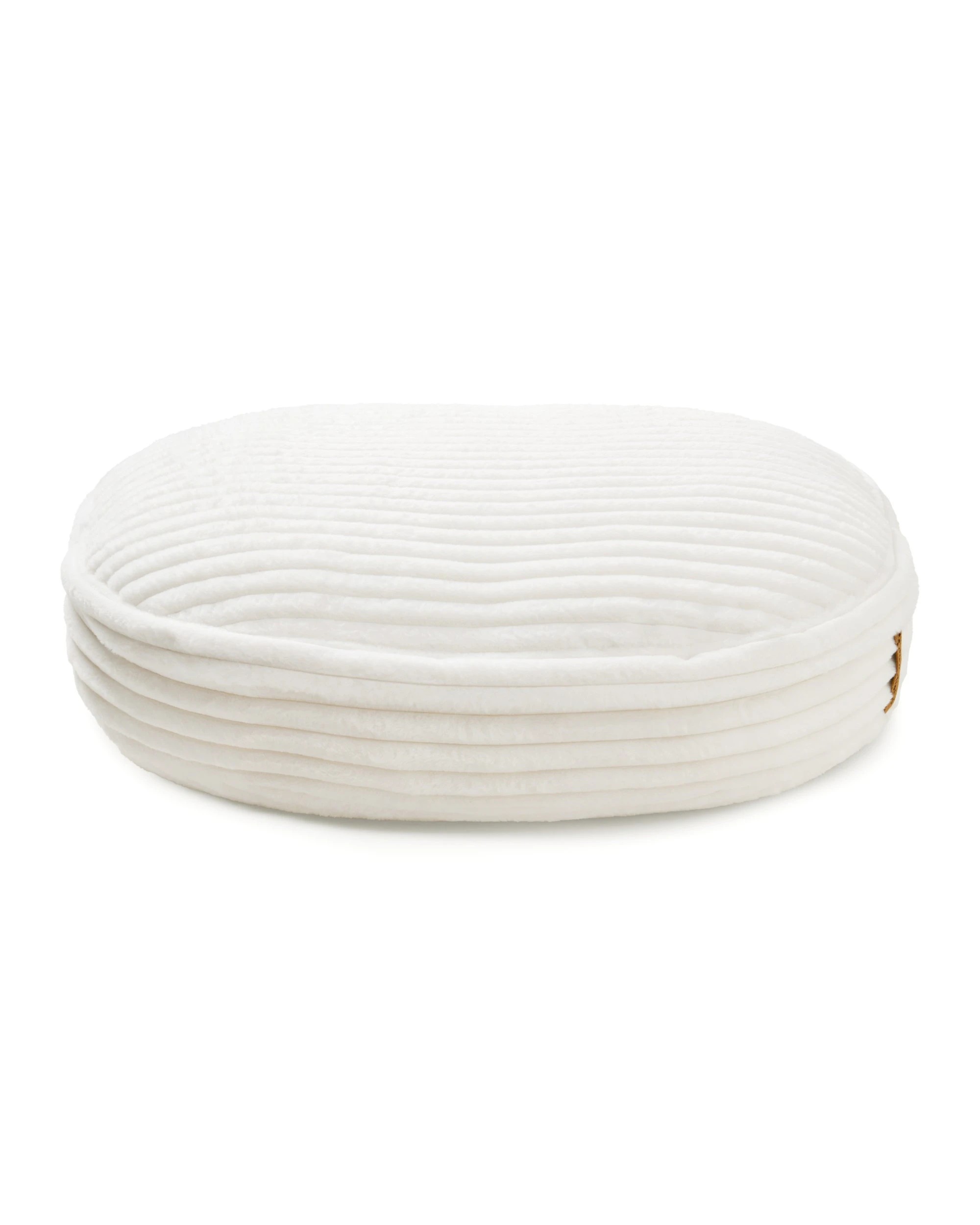8 Charlie's Cloud Crushed Foam Dog Bed Medium - Cream, 8 of 8
