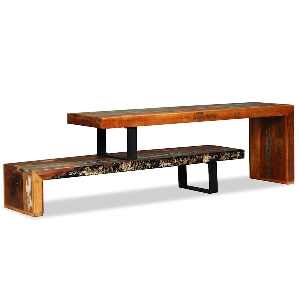 5 Vidaxl Tv Stand Solid Reclaimed Wood - Brown, 5 of 10