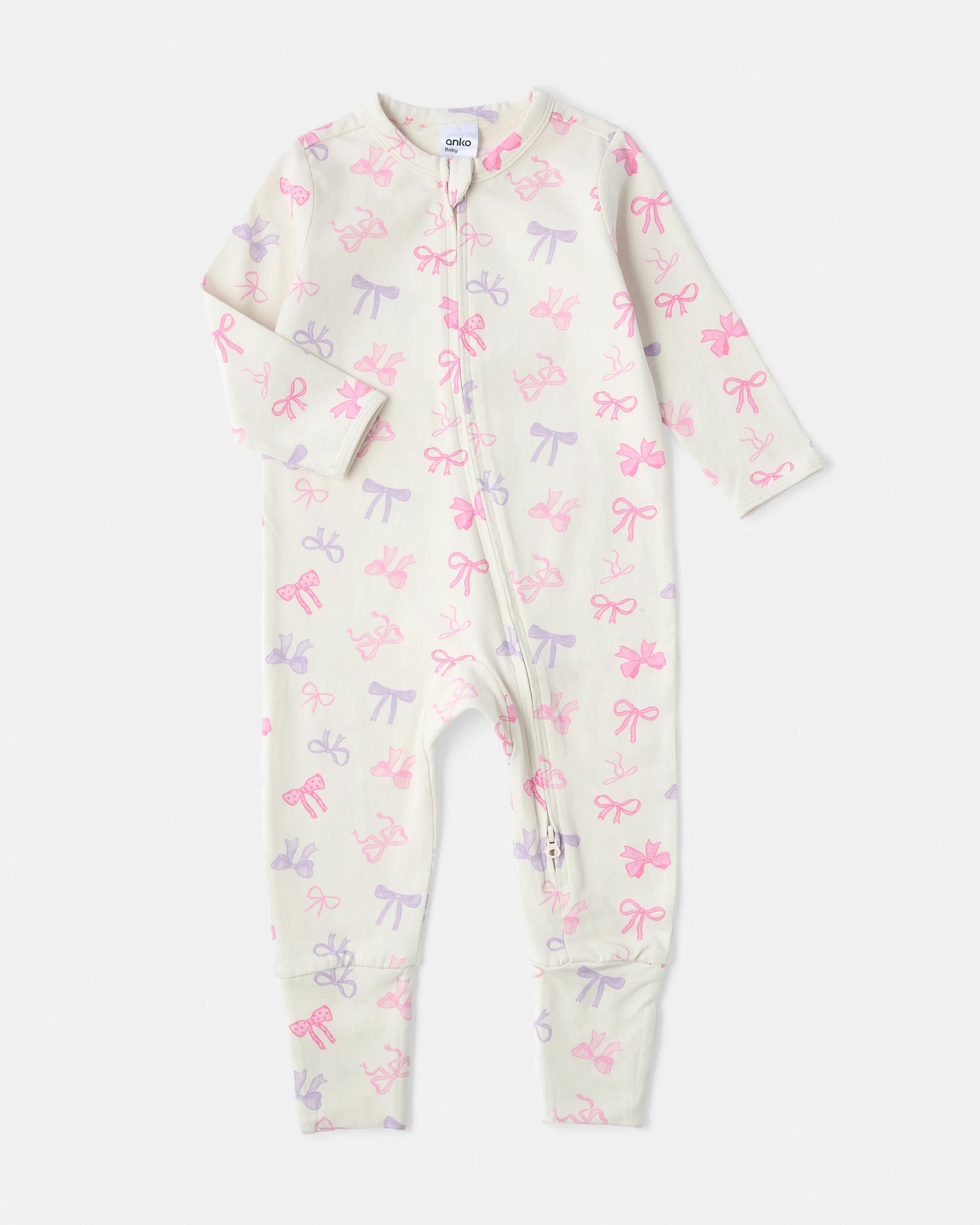 1 Turn Cuff Coverall Mixed Bows, 1 of 3