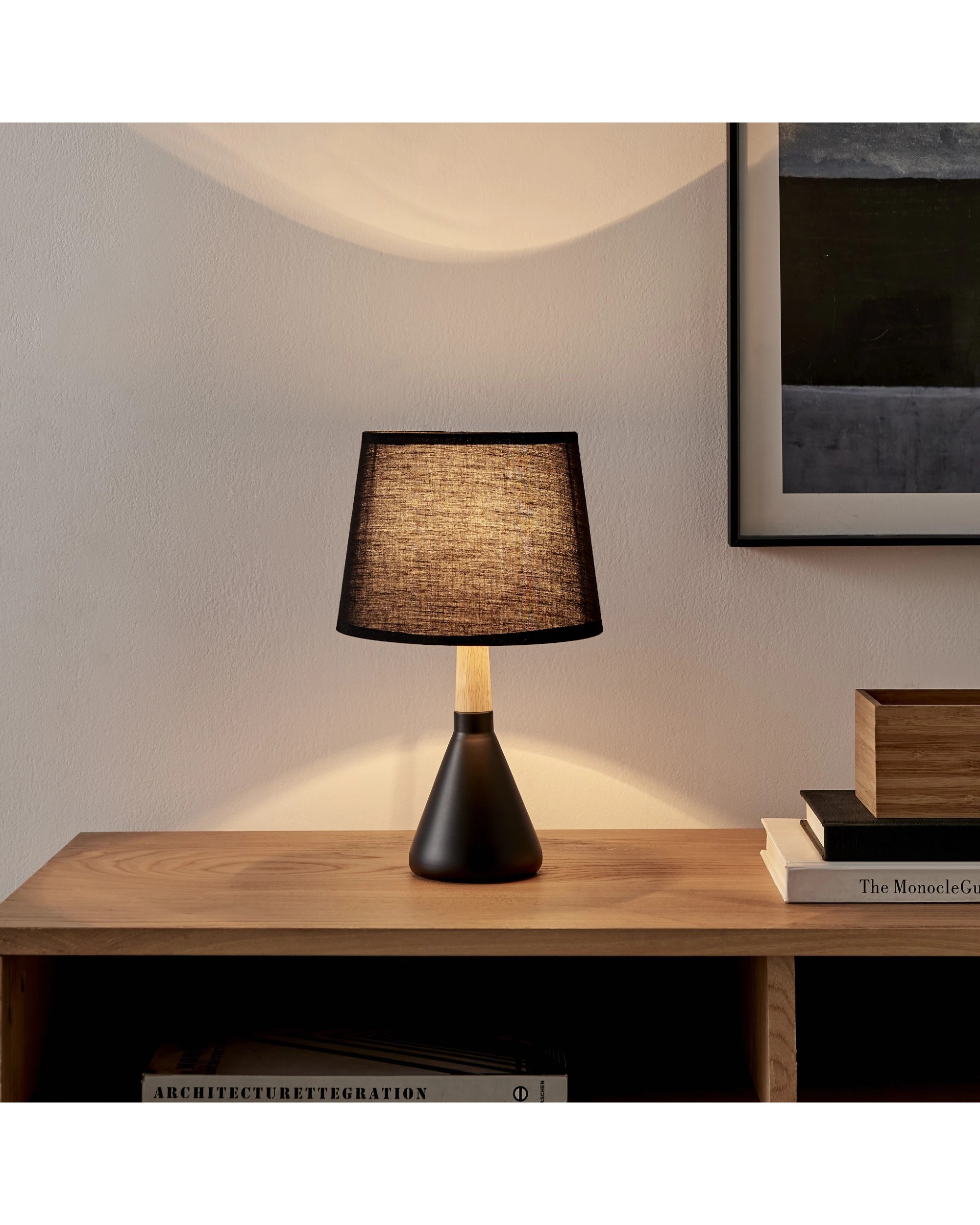 2 Sherwood Set of 2 Preston Table Lamp - Black, 2 of 10