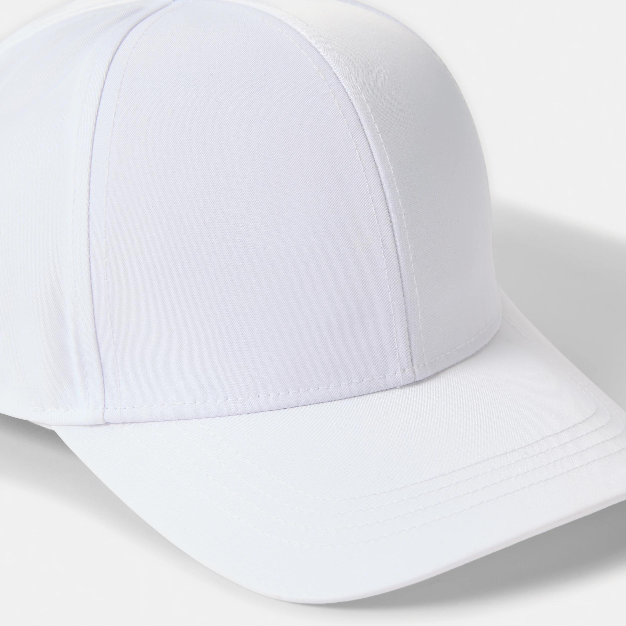 3 Sateen Cap WHITE, 3 of 3