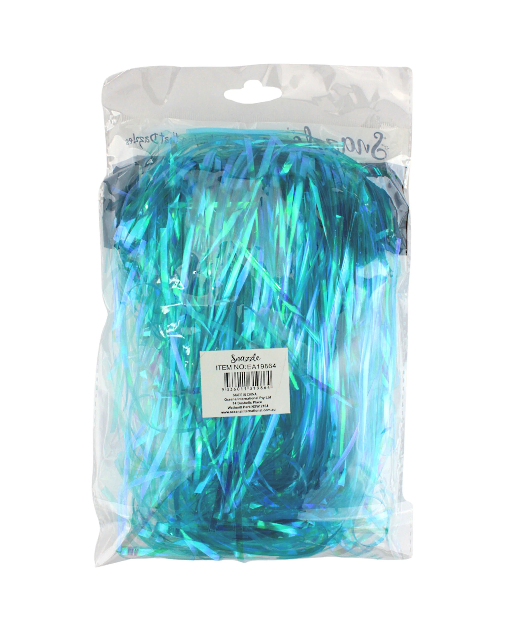 2 Snazzle Shredded Cellophane 40g Bag - Blue, 2 of 2