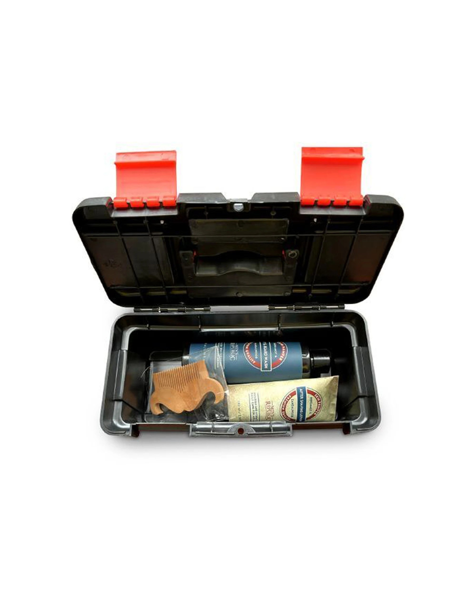 7 Mens Republic 4Pc Grooming Set Includes Toolcase Beard Care Kit For Men Grooming Essentials - Black, 7 of 7