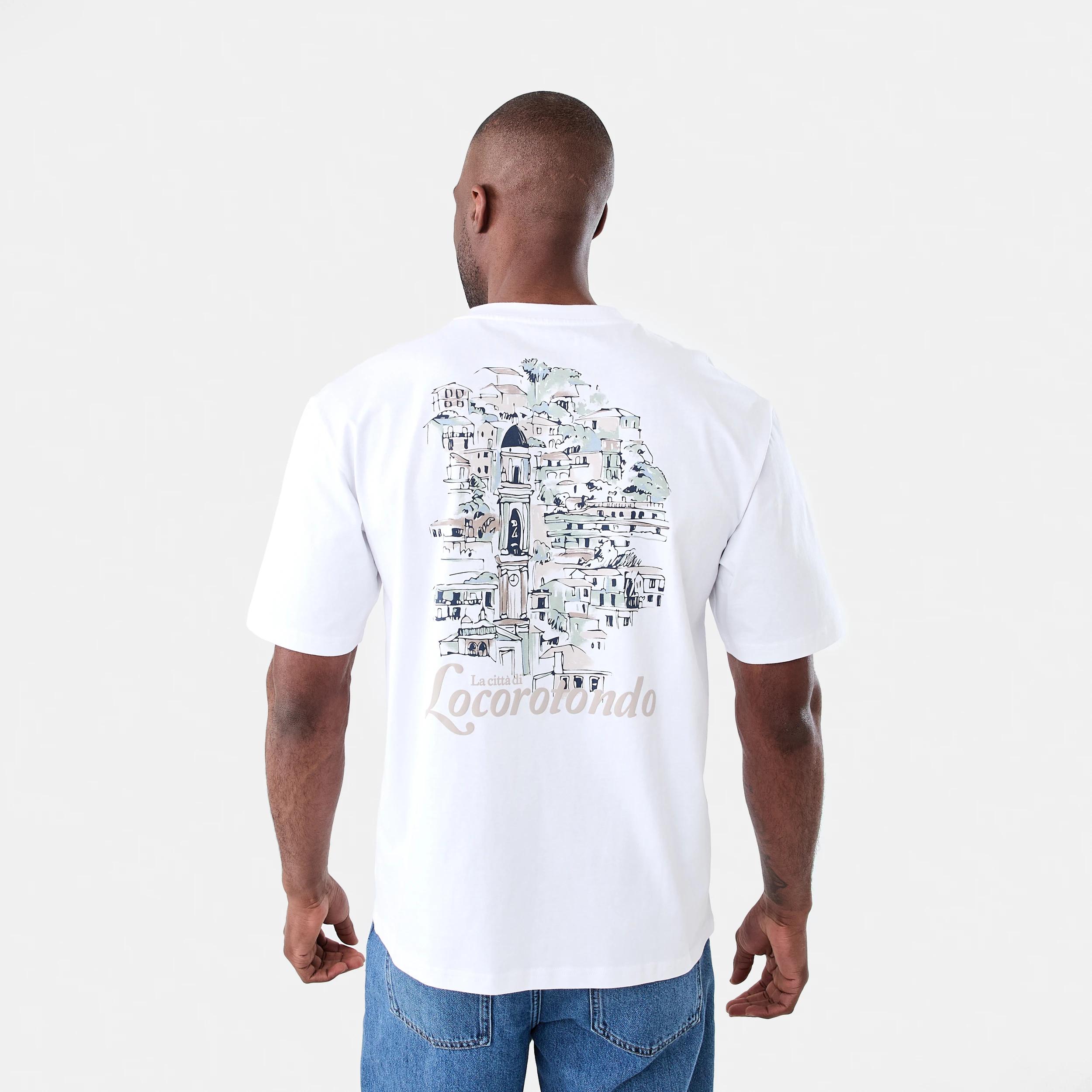 3 Oversized Print T-shirt White, 3 of 6