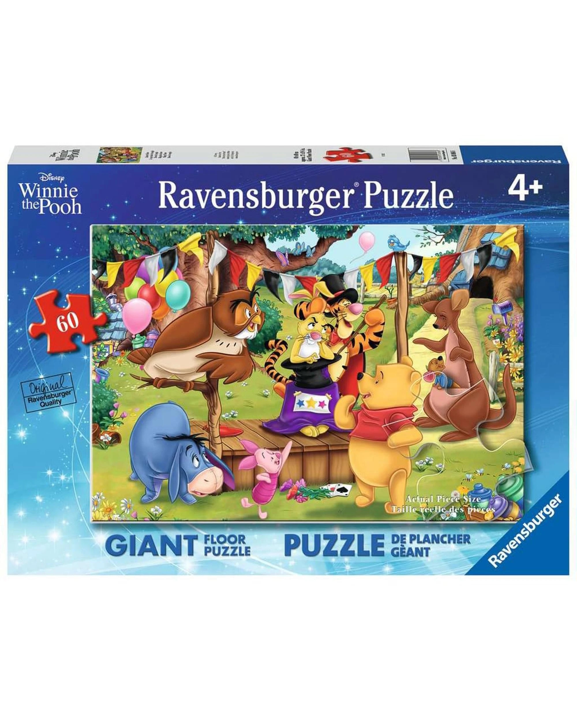 1 Ravensburger Winnie the Pooh Magic Show 60 Piece Jigsaw Puzzle, 1 of 1