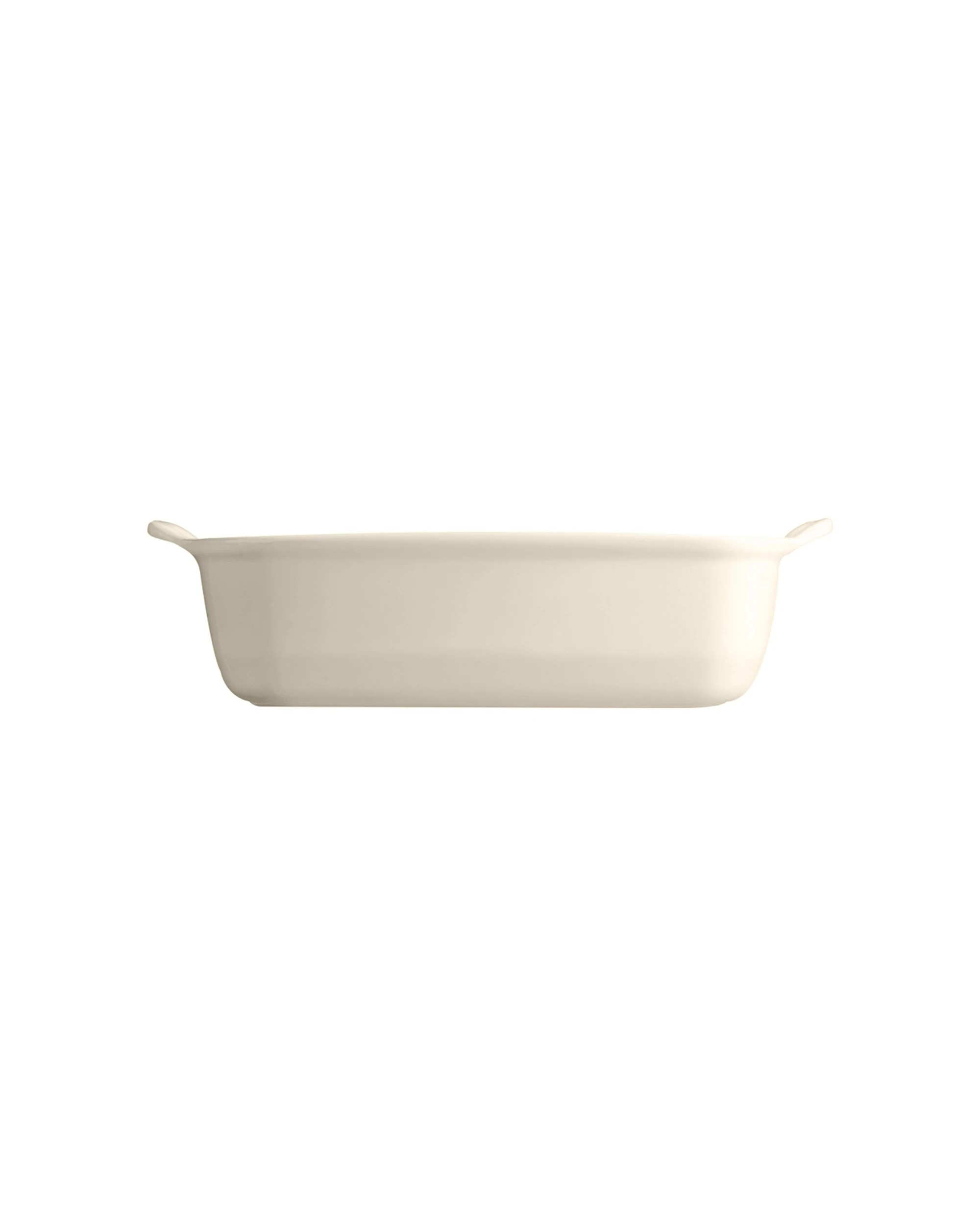 2 Emile Henry Ceramic Kitchen Baking Oven Dish Square 22cm Clay - White, 2 of 5