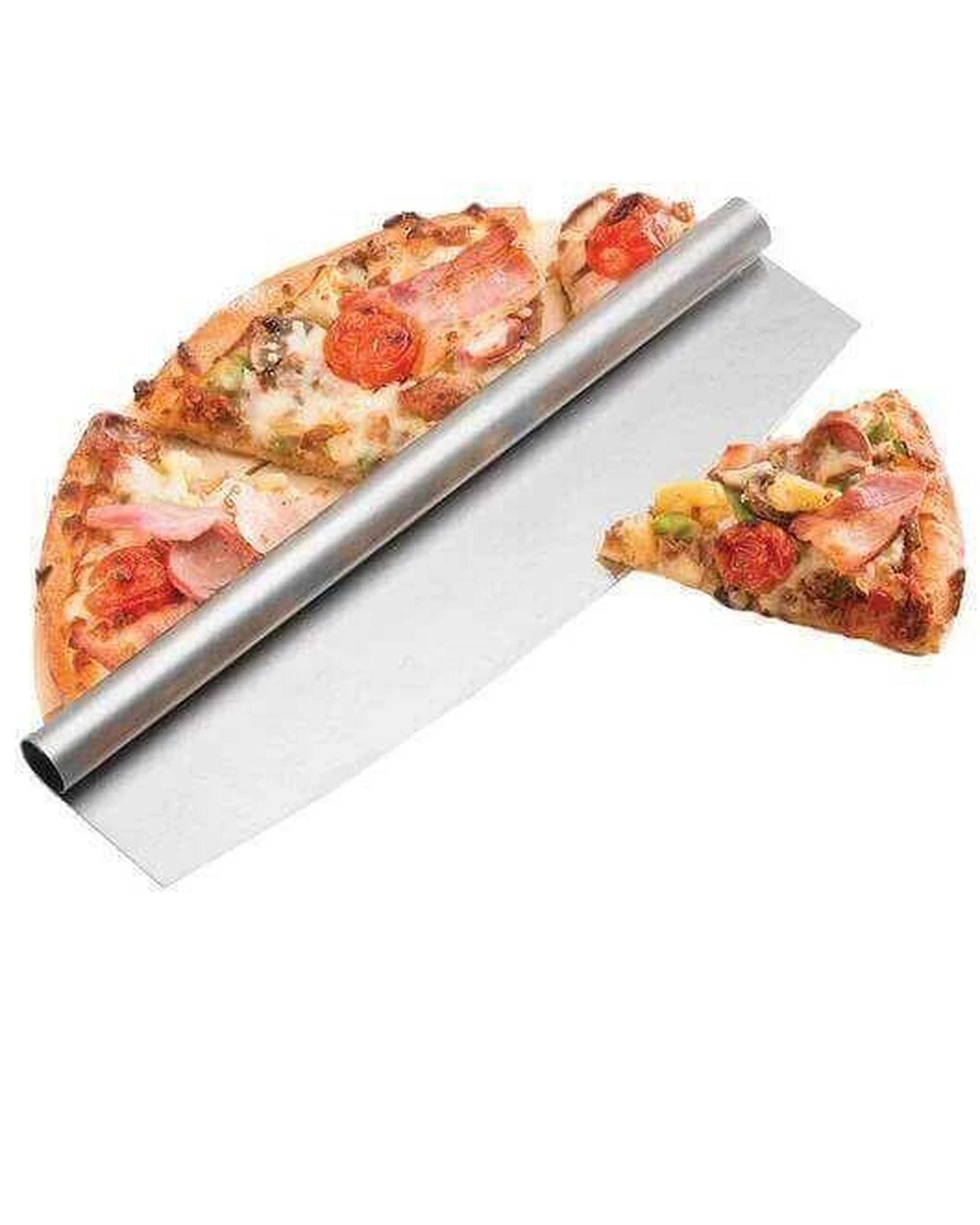 3 Flaming Coals Wooden Pizza Peel x 2 + Pizza Cutter, 3 of 8