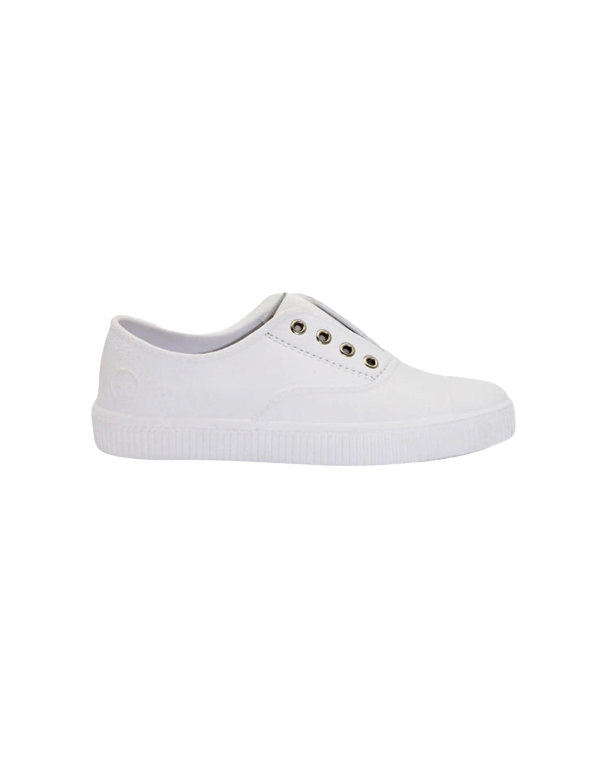 1 Human Shoes Jaffa Women's Slip-On Sneakers Lightweight Cool Grey WHITE, 1 of 3