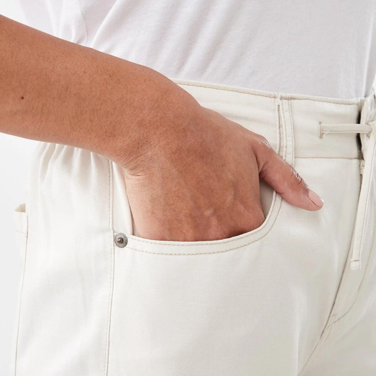 5 Tie Waist Pants Bge Cream, 5 of 5