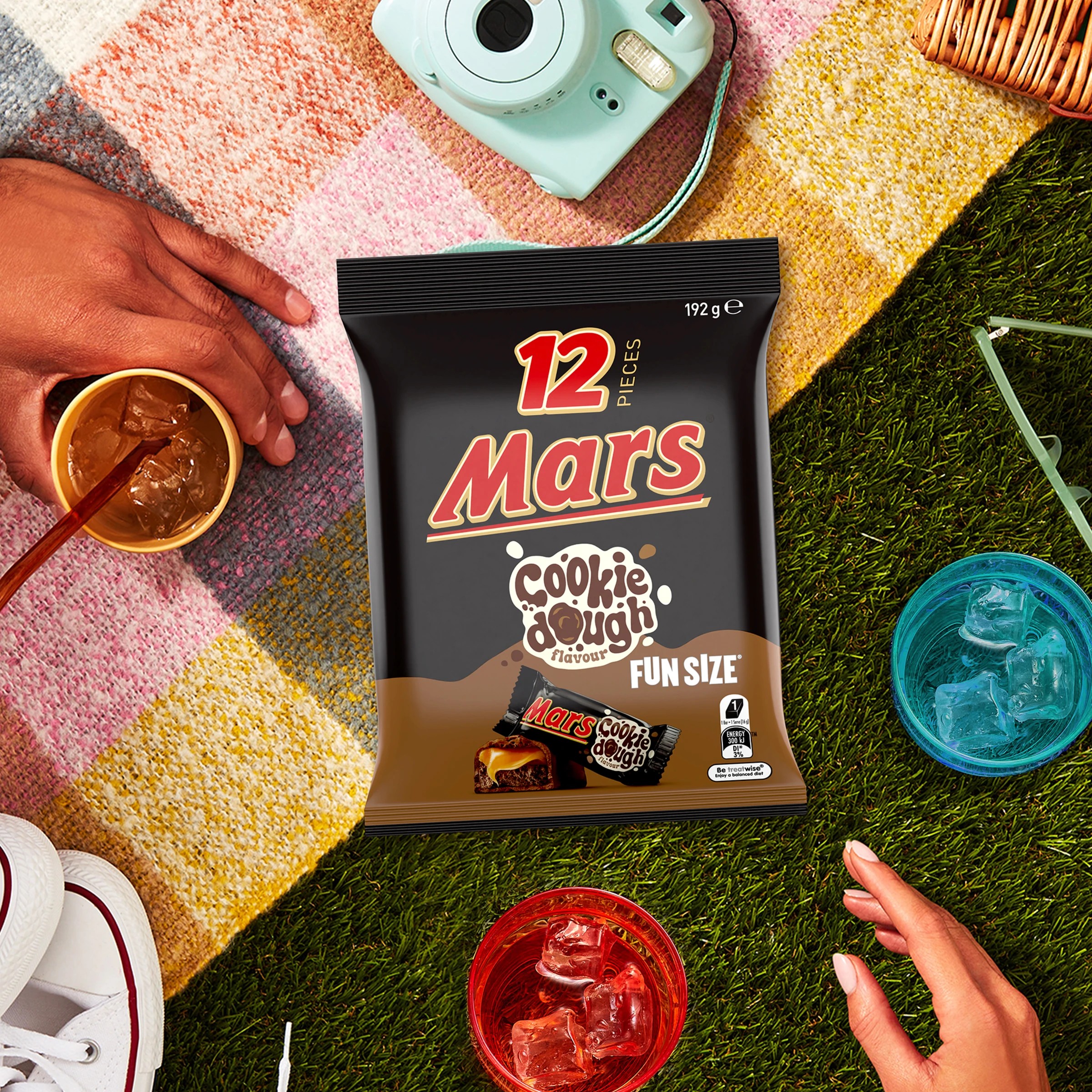 4 Mars 12 Piece Cookie Dough Flavour Fun Size Party Bag 192g, 4 of 5