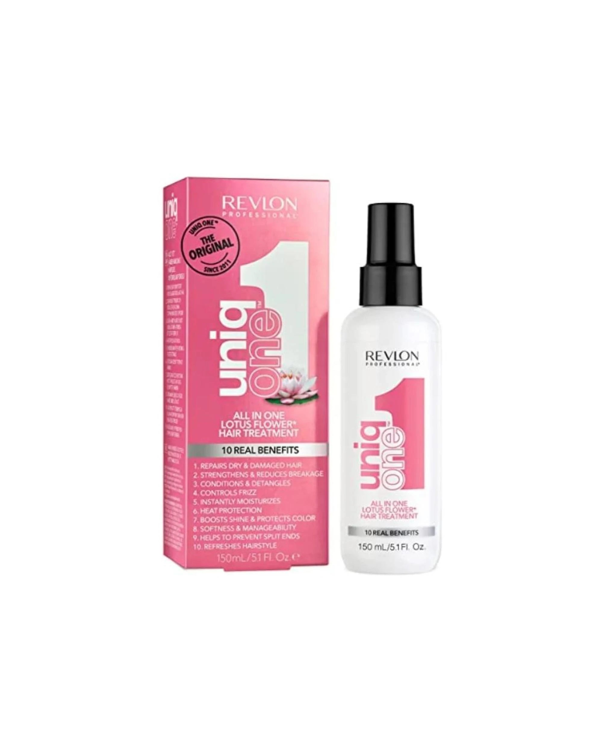 1 Revlon Professional Uniq One Lotus Flower All In One Hair Treatment 150mL, 1 of 1