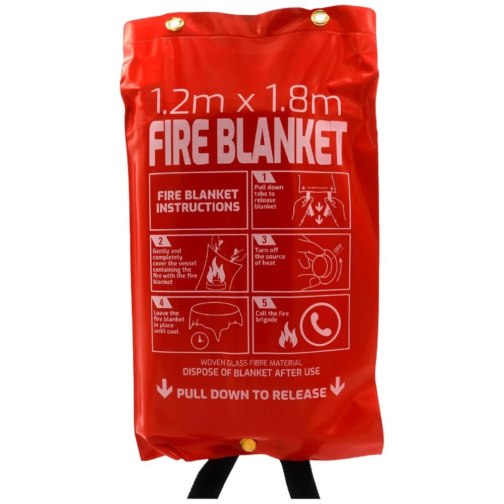 1 Trafalgar Fire Blanket 1.2m x 1.8m, 1 of 3