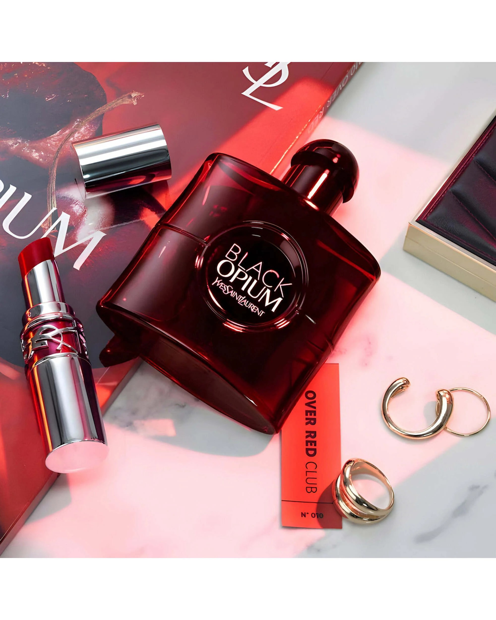4 Yves Saint Laurent Black Opium Over Red 90ml Eau De Parfum, 4 of 4