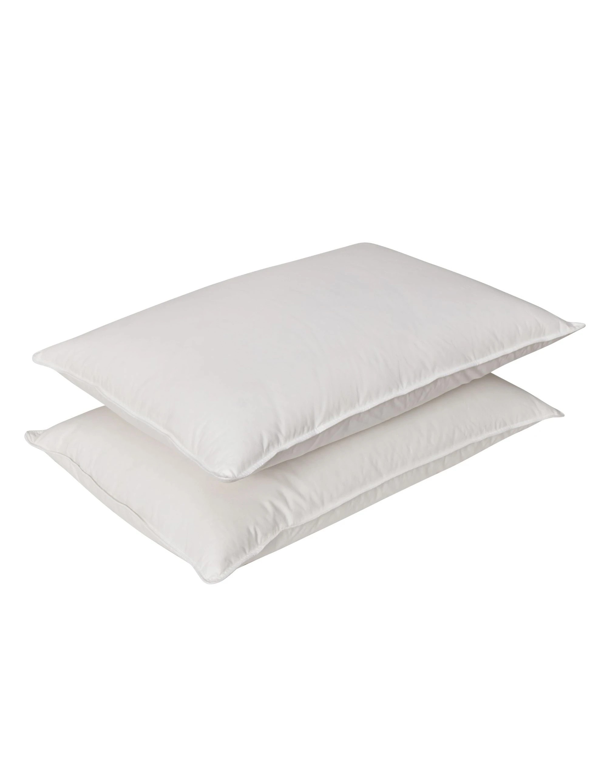 2 Dreamaker Luxe 50/50 Duck Down and Feather Pillow Twin Pack - White, 2 of 4