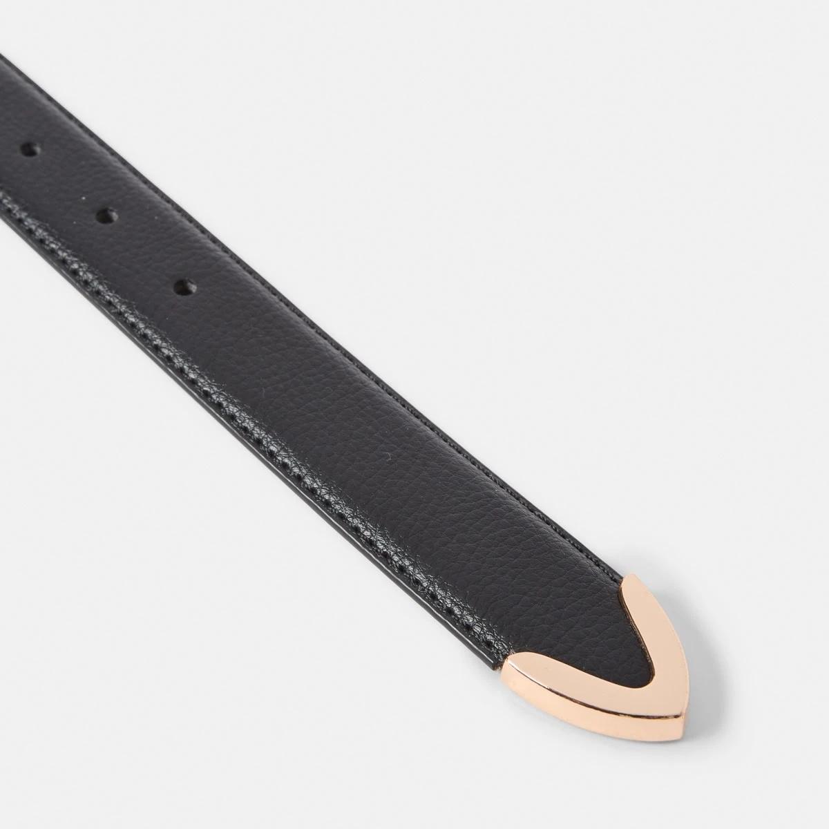 3 Statement Buckle Belt BLACK, 3 of 6