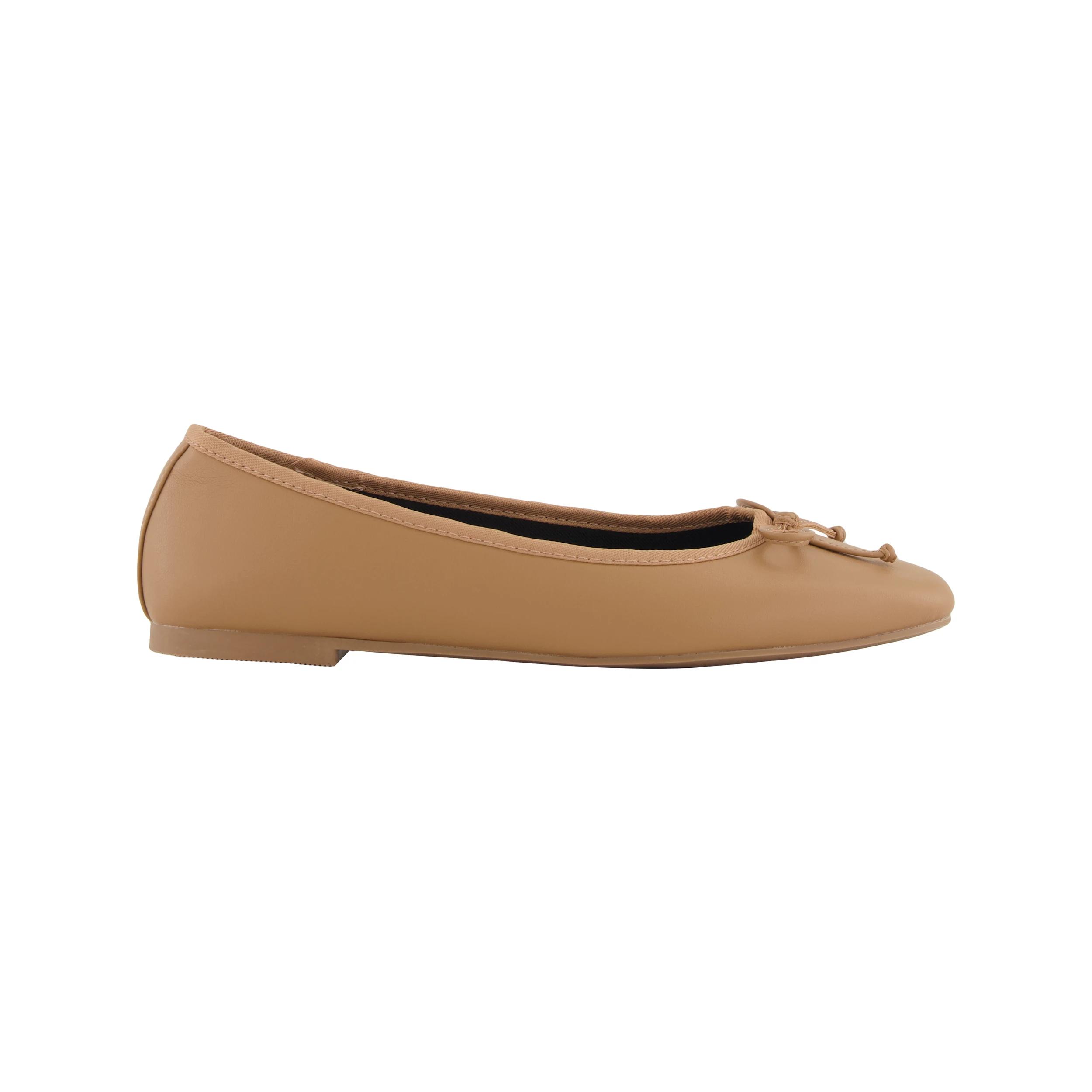 1 Bow Ballet Flats Beige, 1 of 3