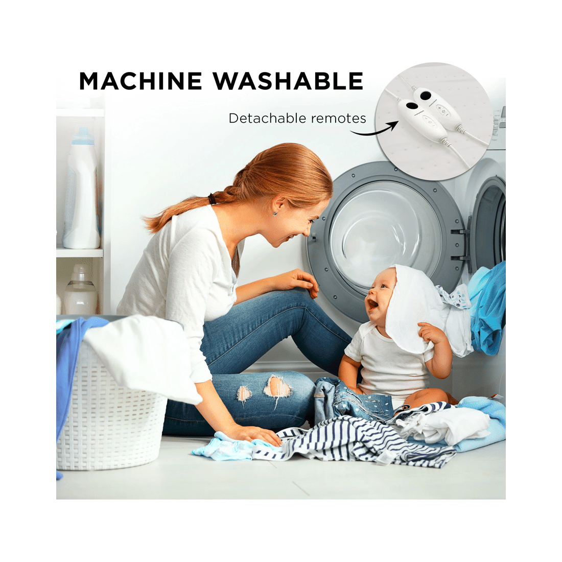 7 Morphy Richards Electric Heated Blanket, 7 of 9