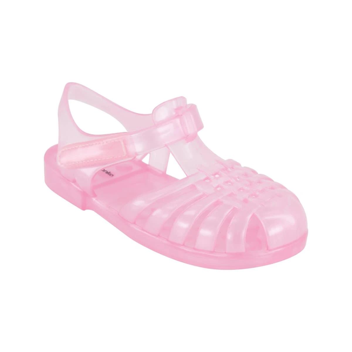 1 Junior Jelly Sandals PEARLISED PINK, 1 of 4