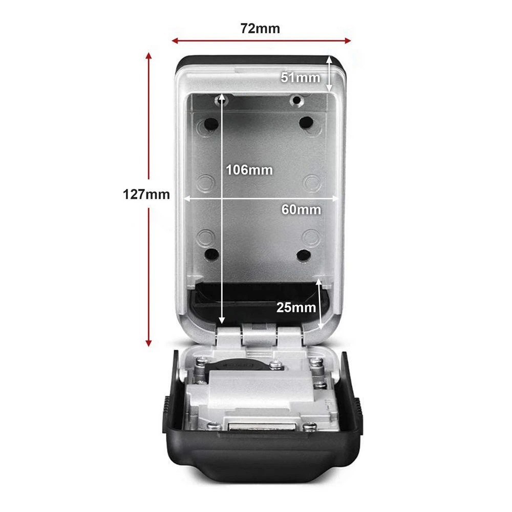 2 Master Lock Wall Mountable Light Up Key Safe, 2 of 10