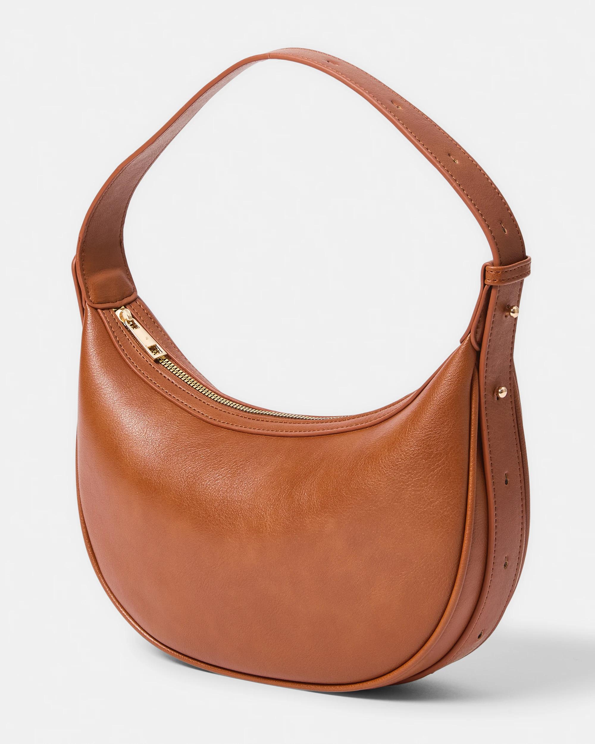 3 Everyday Crescent Crossbody Bag Warm Umber, 3 of 6