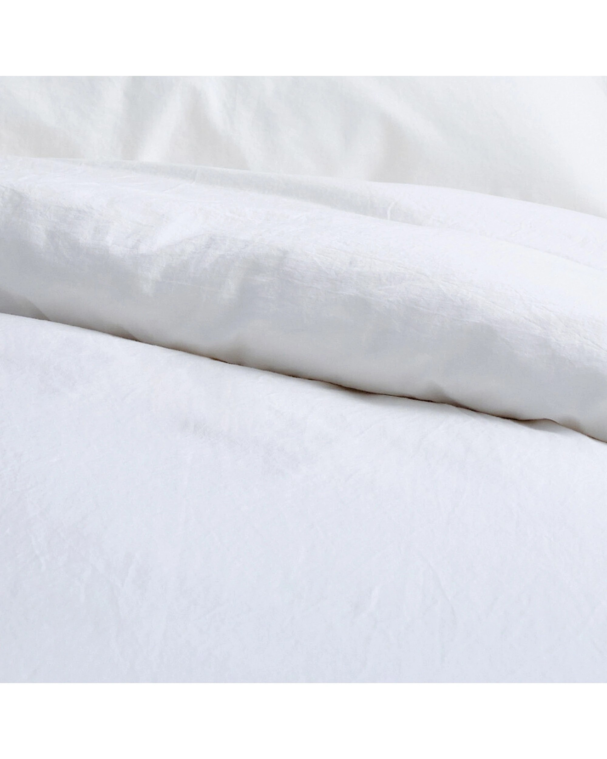 2 Canningvale Vintage Super King Quilt Cover Set 100 Percent Cotton - White, 2 of 4
