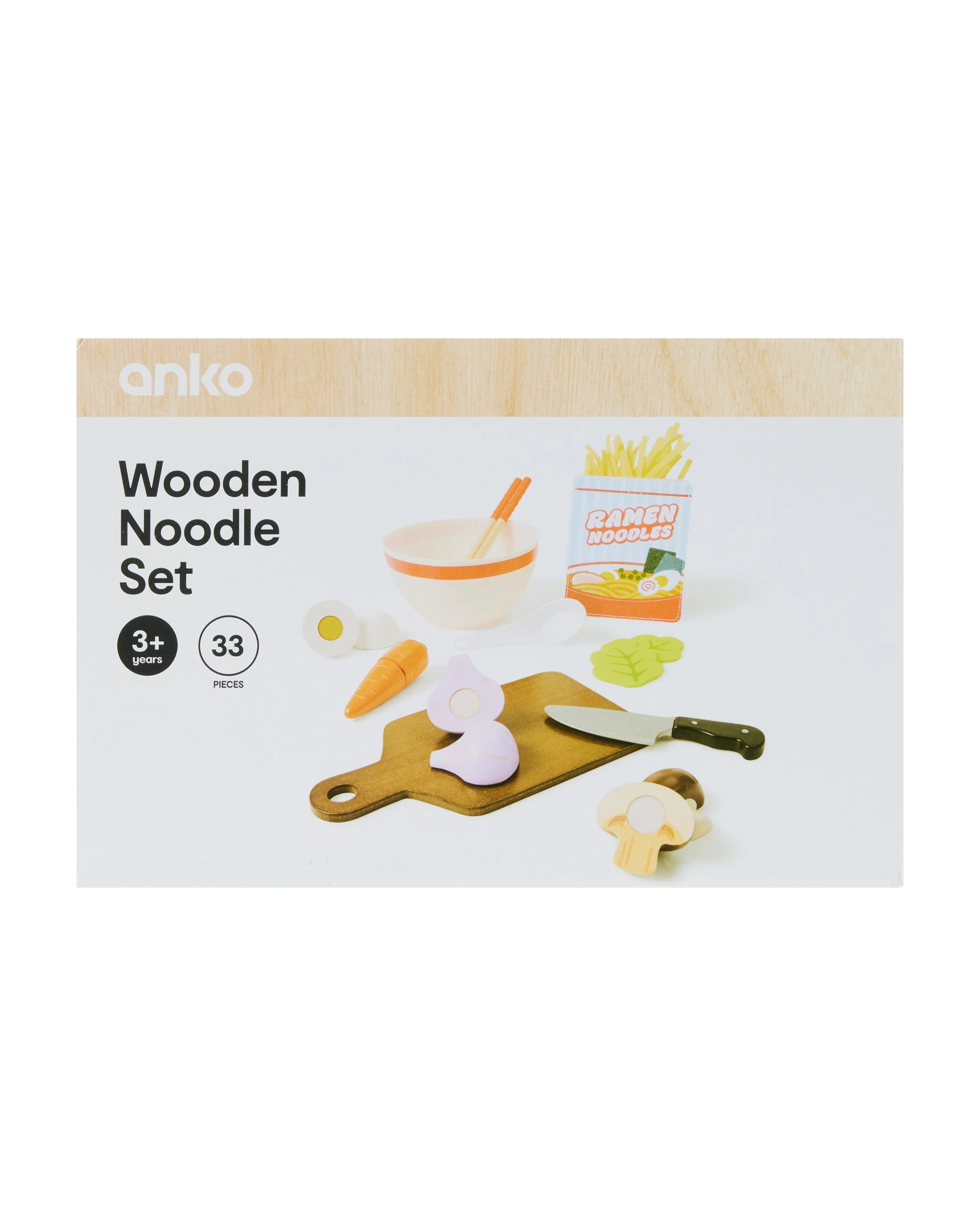 1 33 Piece Wooden Noodle Set, 1 of 7