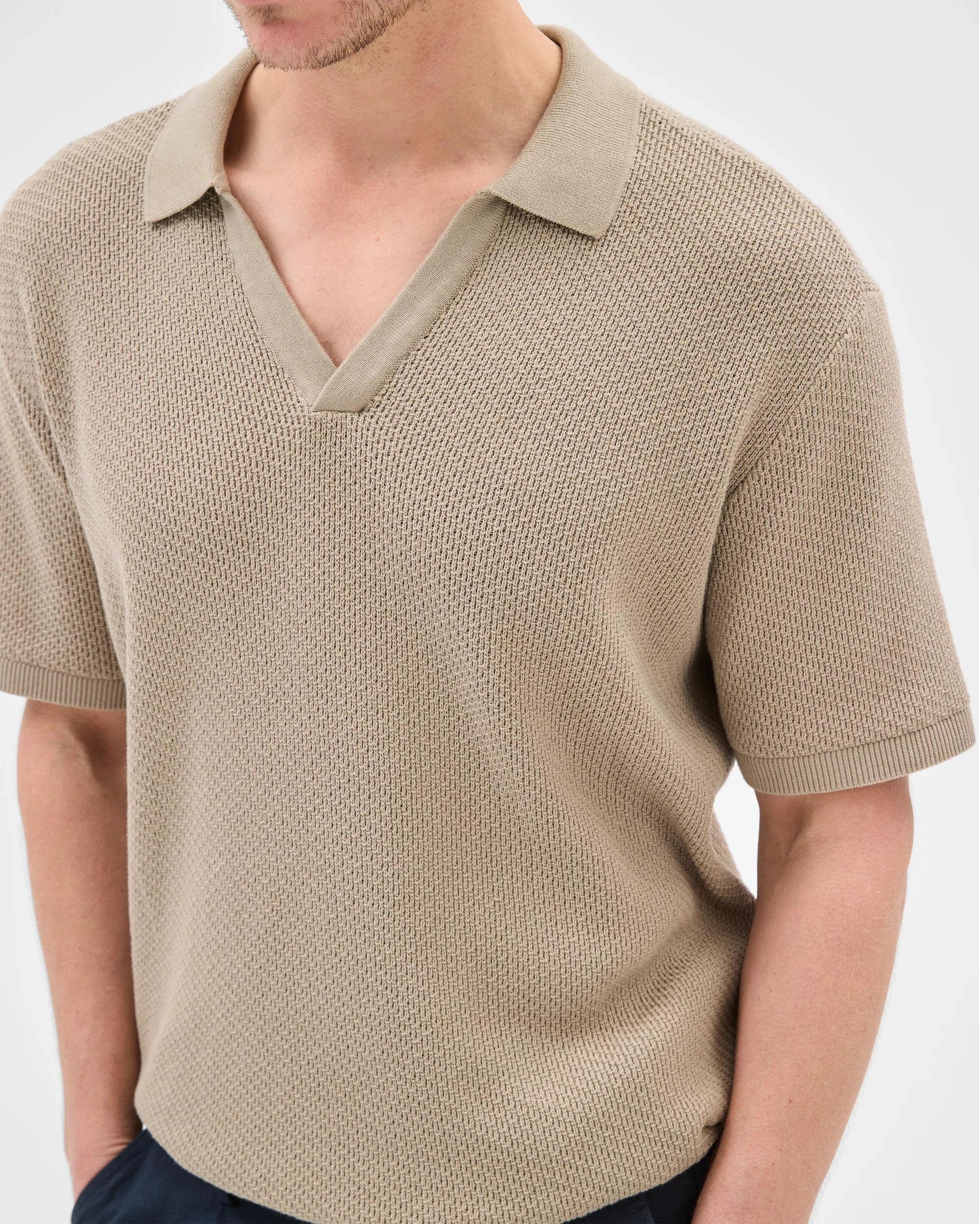 5 Target Australian Cotton Knitted Polo Top FOG, 5 of 10