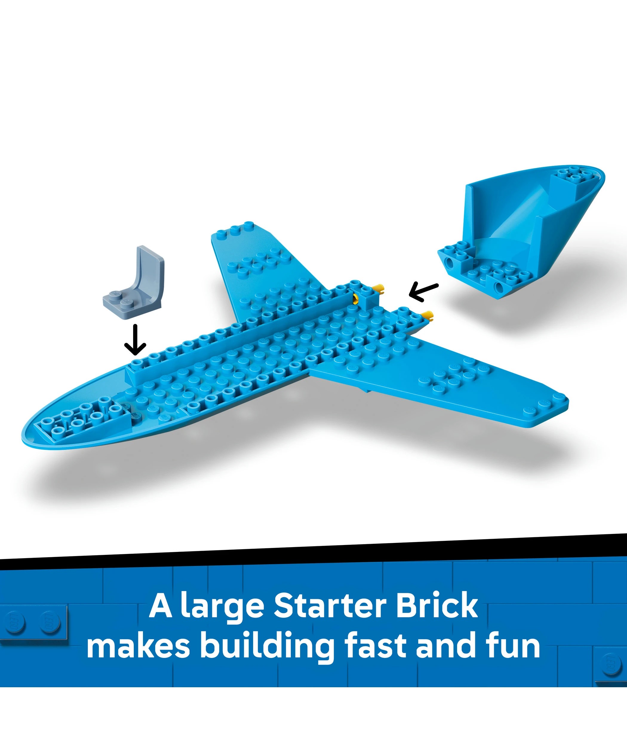 4 LEGO City Passenger Jet 60492, 4 of 10
