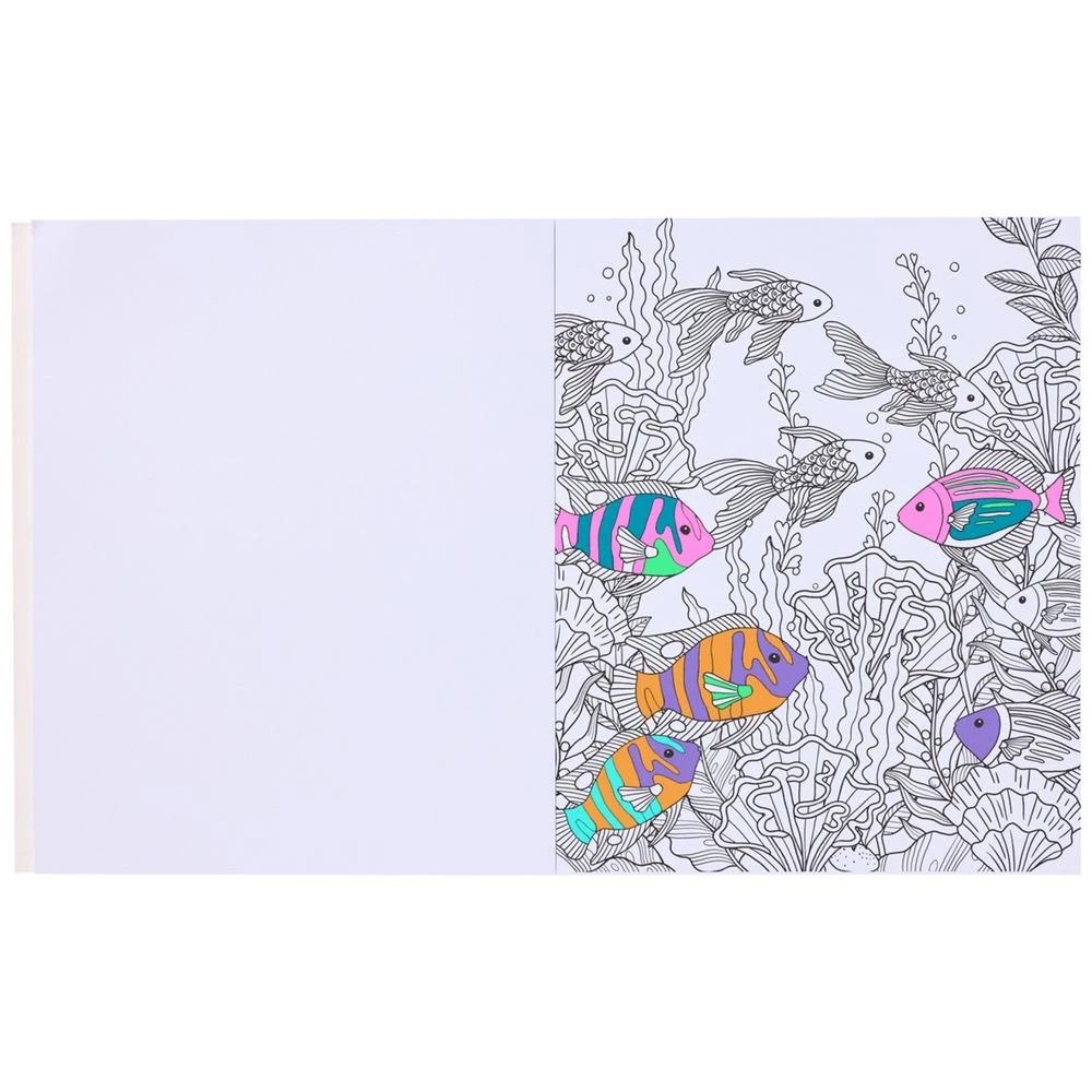 3 Studymate Colouring Book Ocean Opulence 40 Pages, 3 of 3