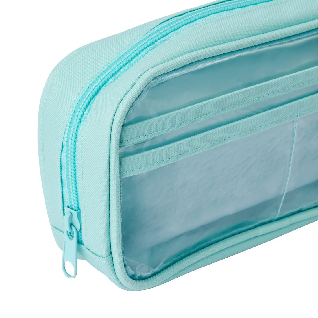 3 Multi Compartment Pencil Case - Aqua, 3 of 7