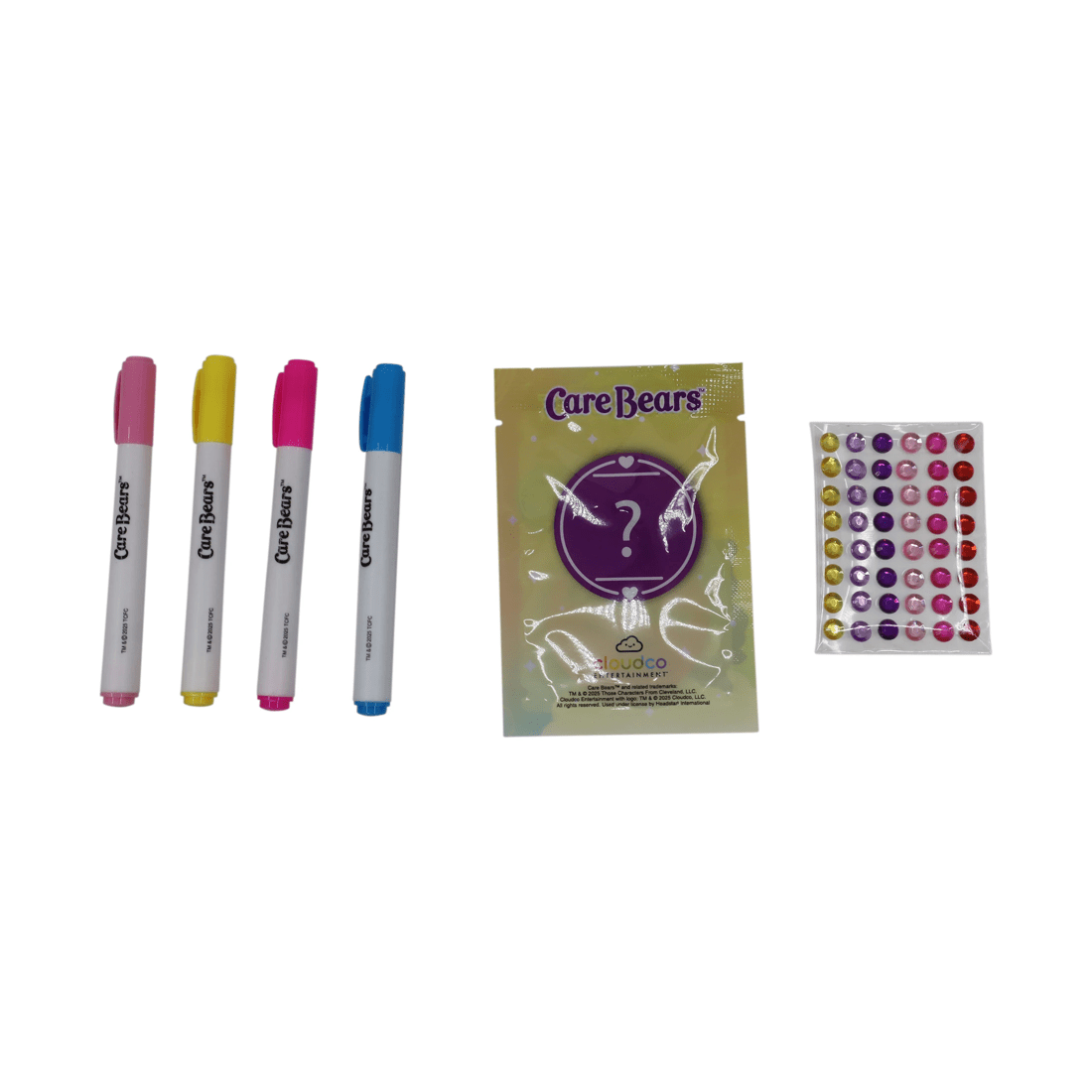 6 Care Bears Colour Your Own Water Bottle Craft Kit, 6 of 7