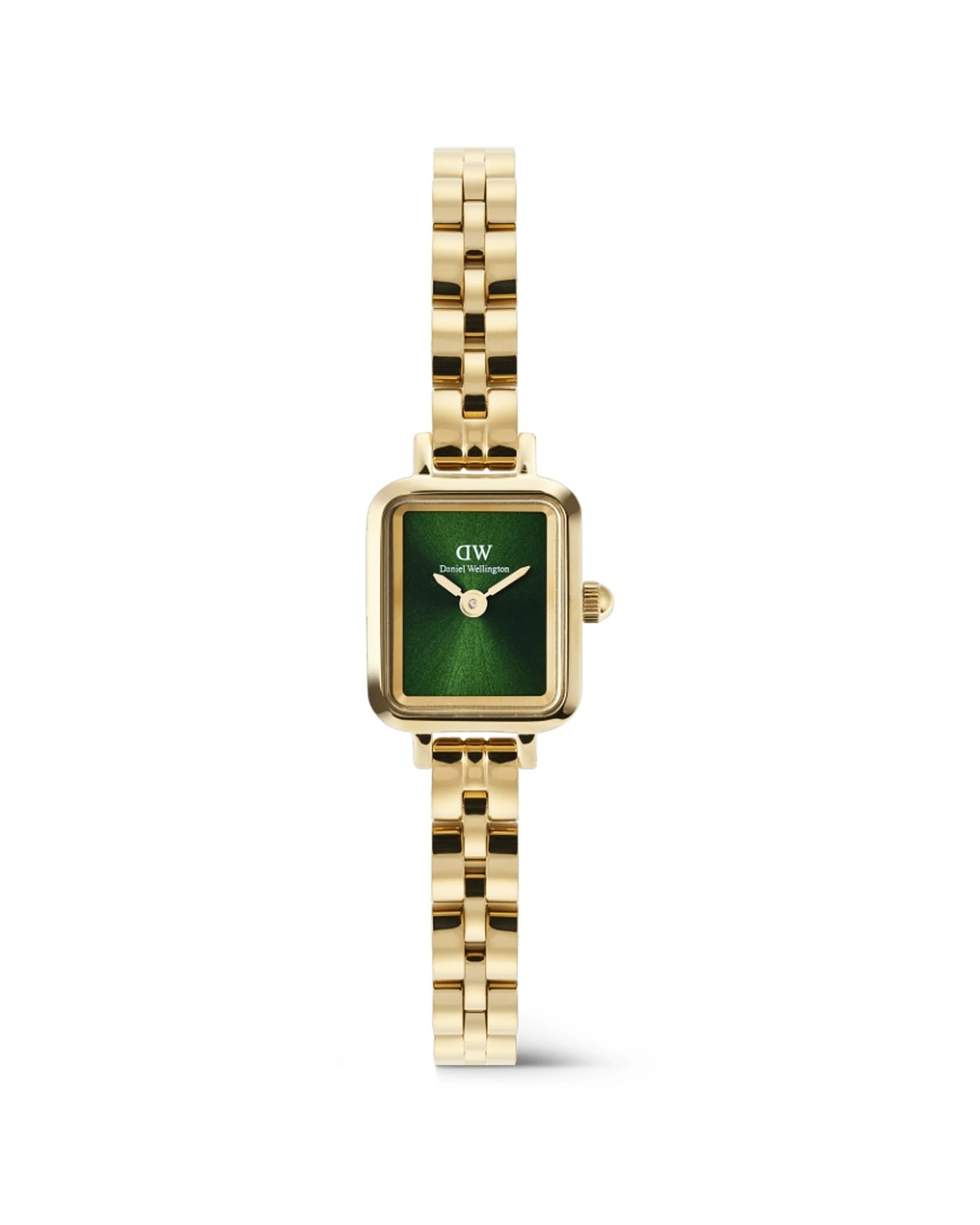 1 Daniel Wellington Quadro Mini Arch 3-Link Emerald Sunray Gold Watch 18.2x15.4mm, 1 of 5