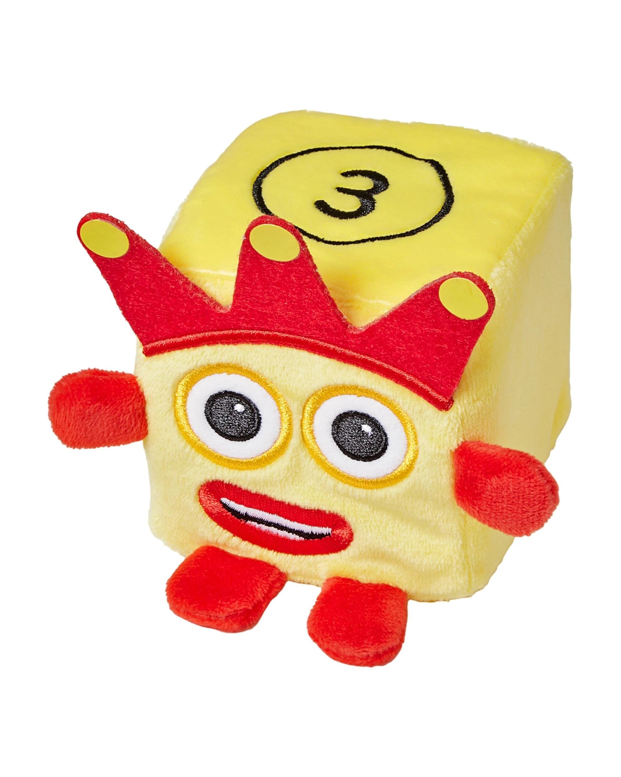 2 Numberblocks Blocklets Number Three Mini Plush, 2 of 2