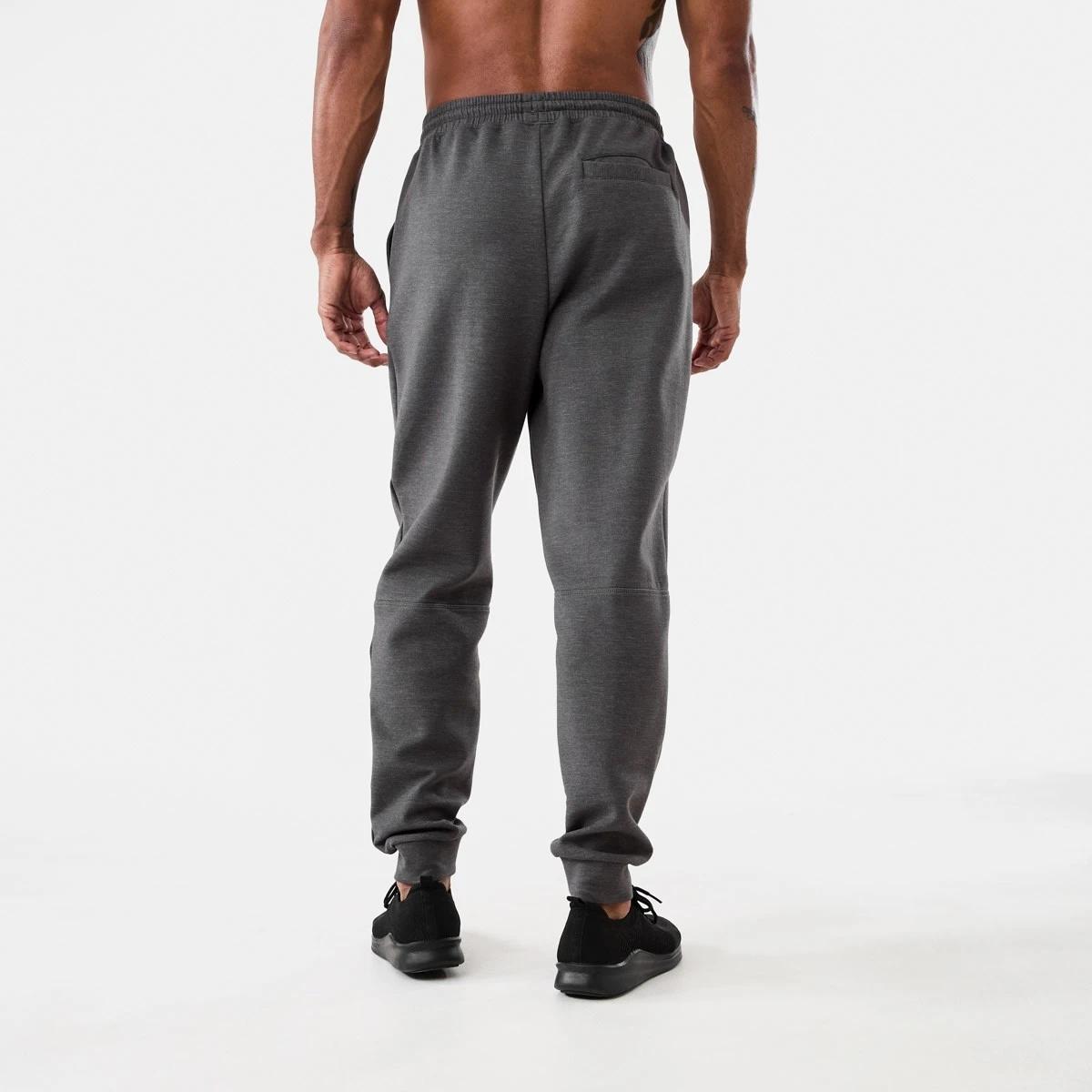 3 Active Mens Scuba Trackpants CHARCOAL GREY MARLE, 3 of 5