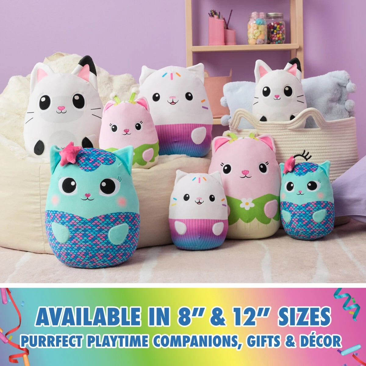 6 Gabby's Dollhouse Trend Plush Toy - Kitty Fairy, 6 of 8