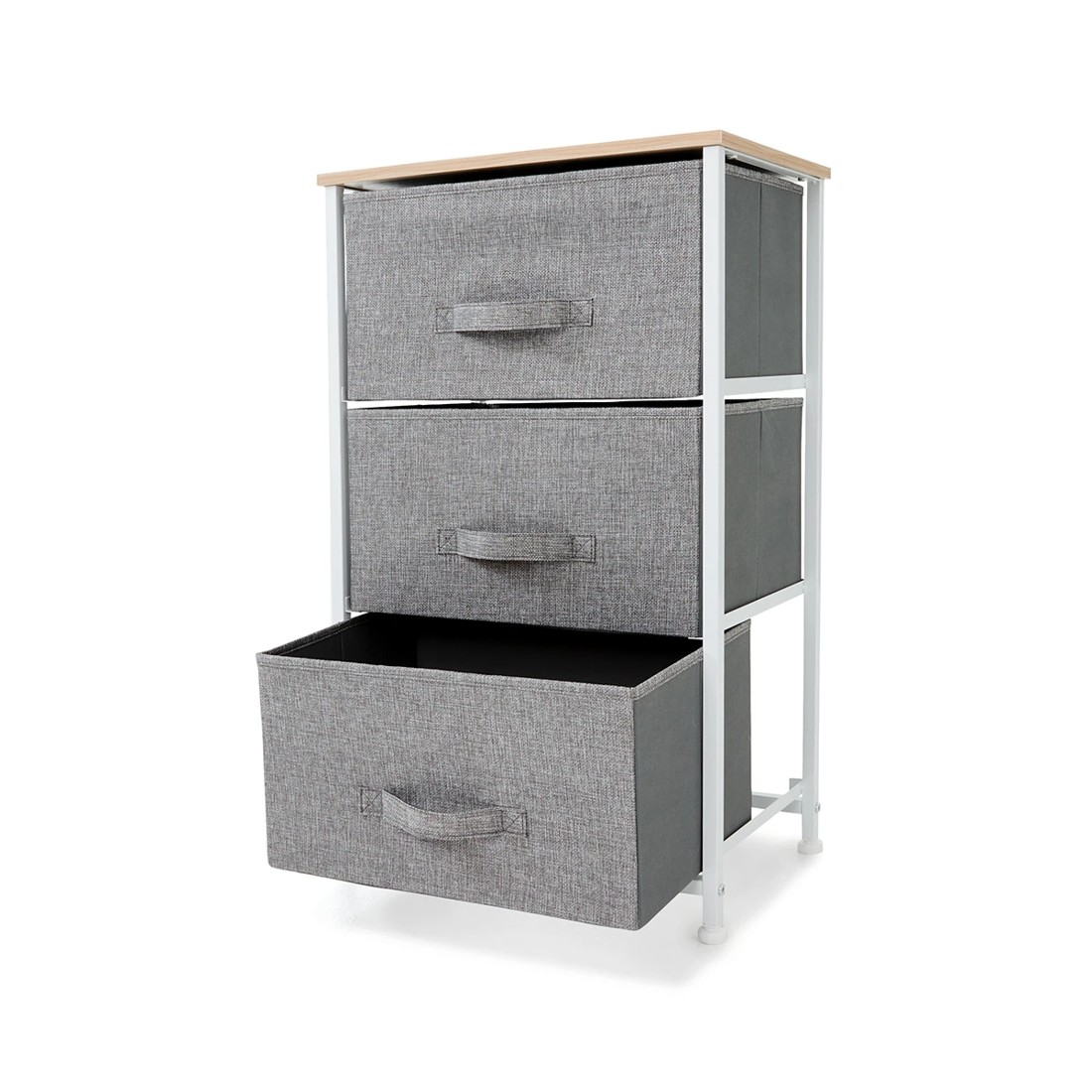 2 3 Drawer Chest - Grey, 2 of 9
