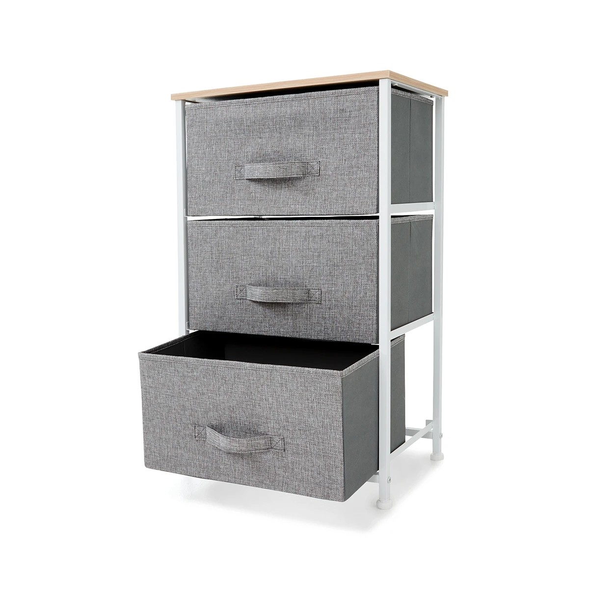 3 3 Drawer Chest - Grey, 3 of 11