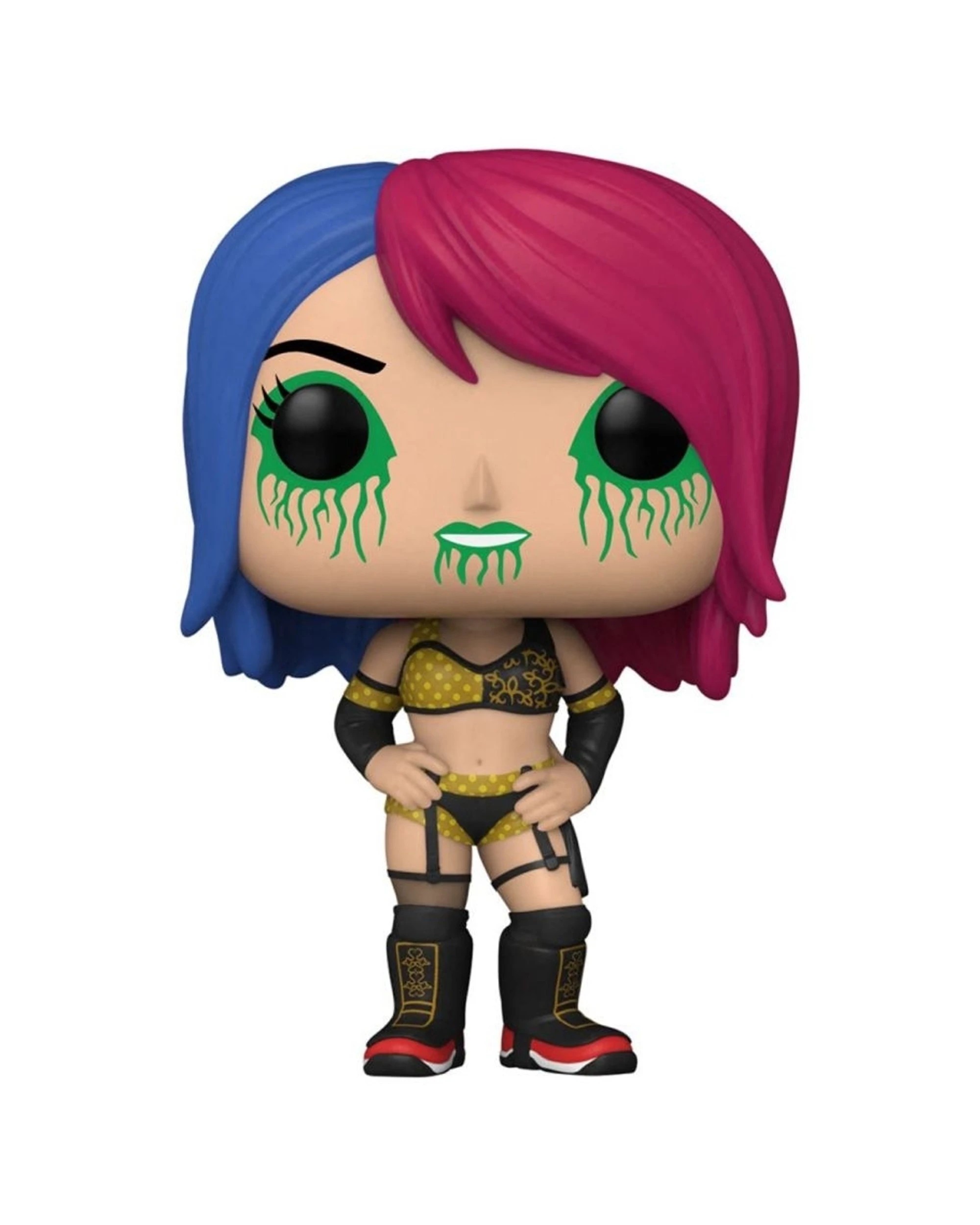 2 Pop Vinyl Figurine WWE - Asuka 10cm Authentic Collectible Figure Plastic - Multi, 2 of 3