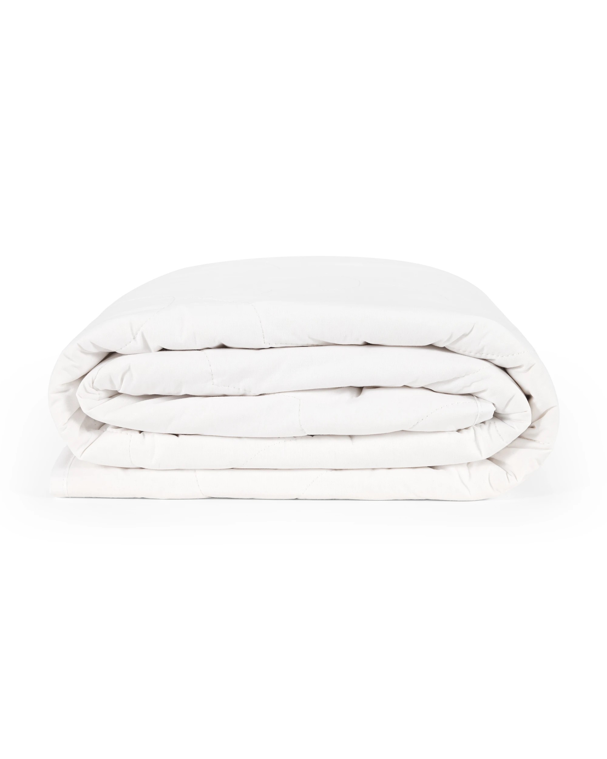 2 Low Warmth Summer Cotton Quilt - Queen Bed, White, 2 of 4