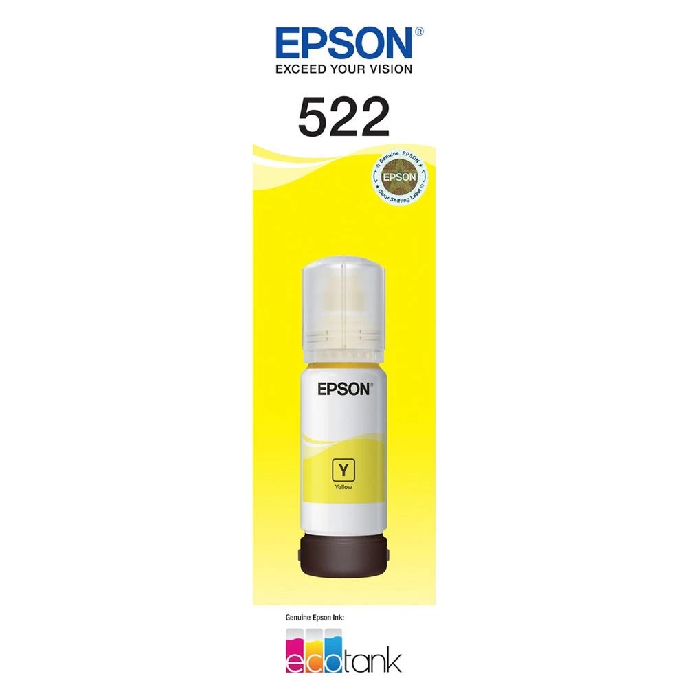 1 Epson 522 Ink Bottle Yellow, 1 of 1