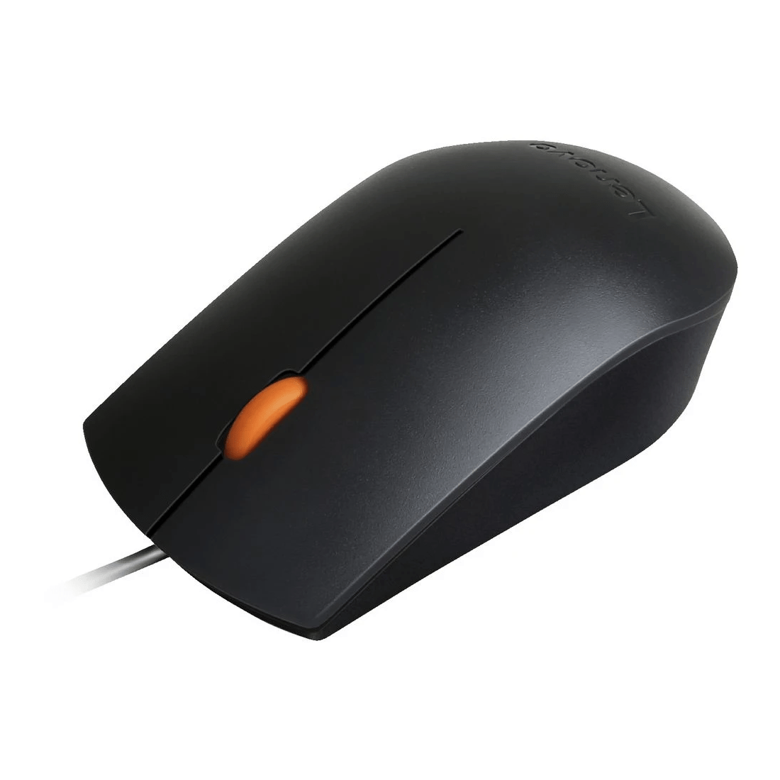3 Lenovo 300 Wired Mouse Black, 3 of 4