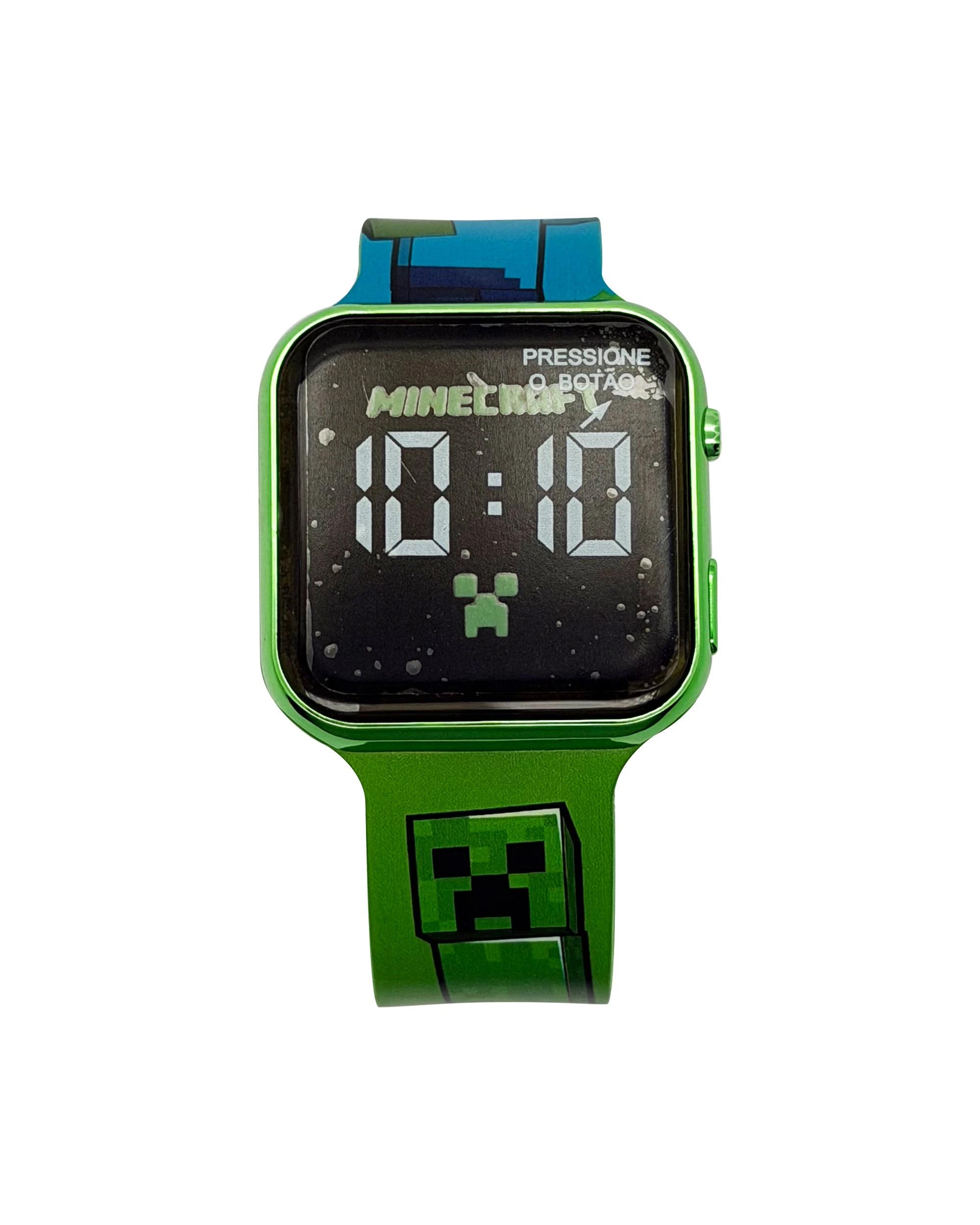 Minecraft License LED Watch - Kmart