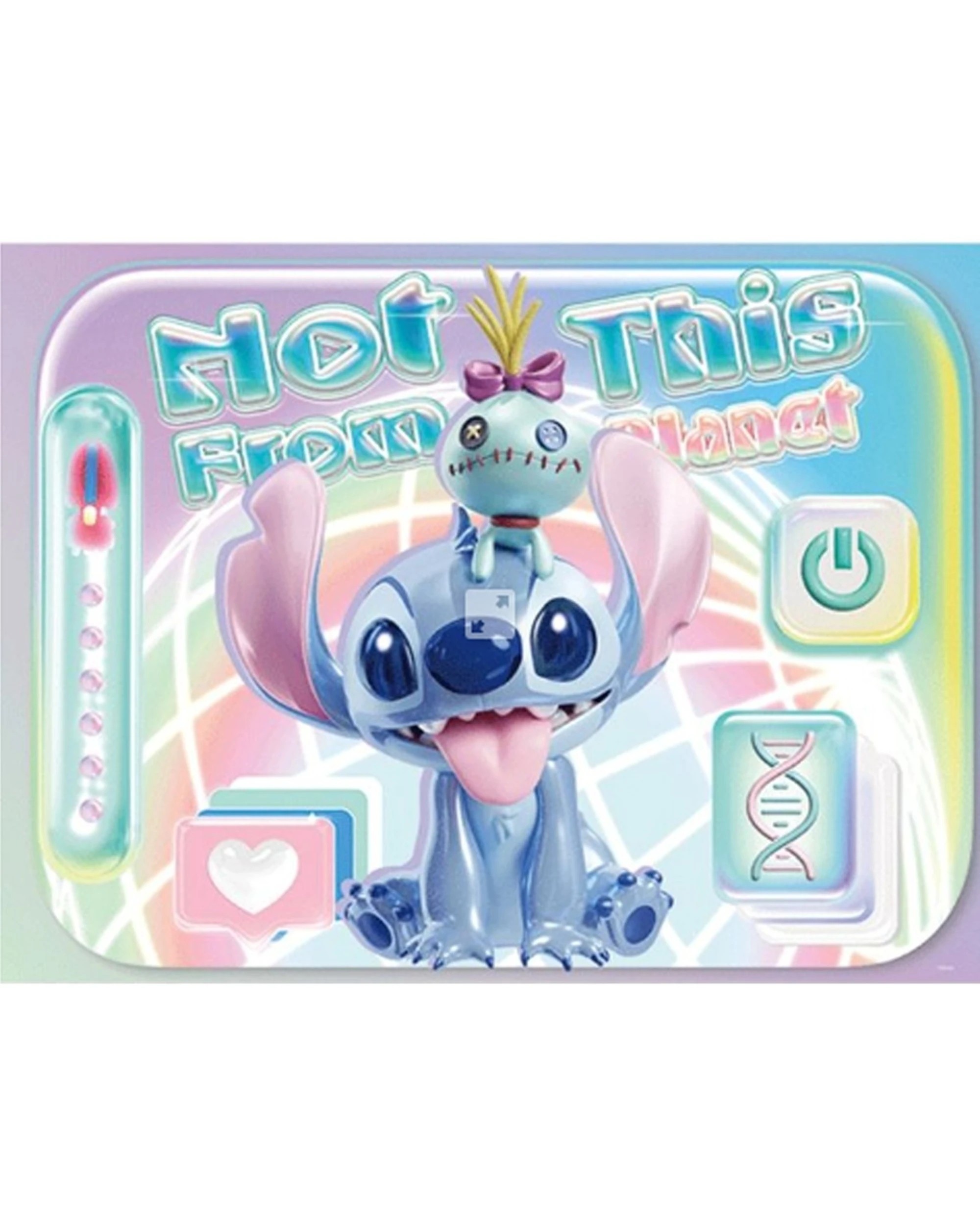 2 Prime3D 500pc Lenticular Disney Stitch Jigsaw Puzzle 61x46cm, 2 of 2