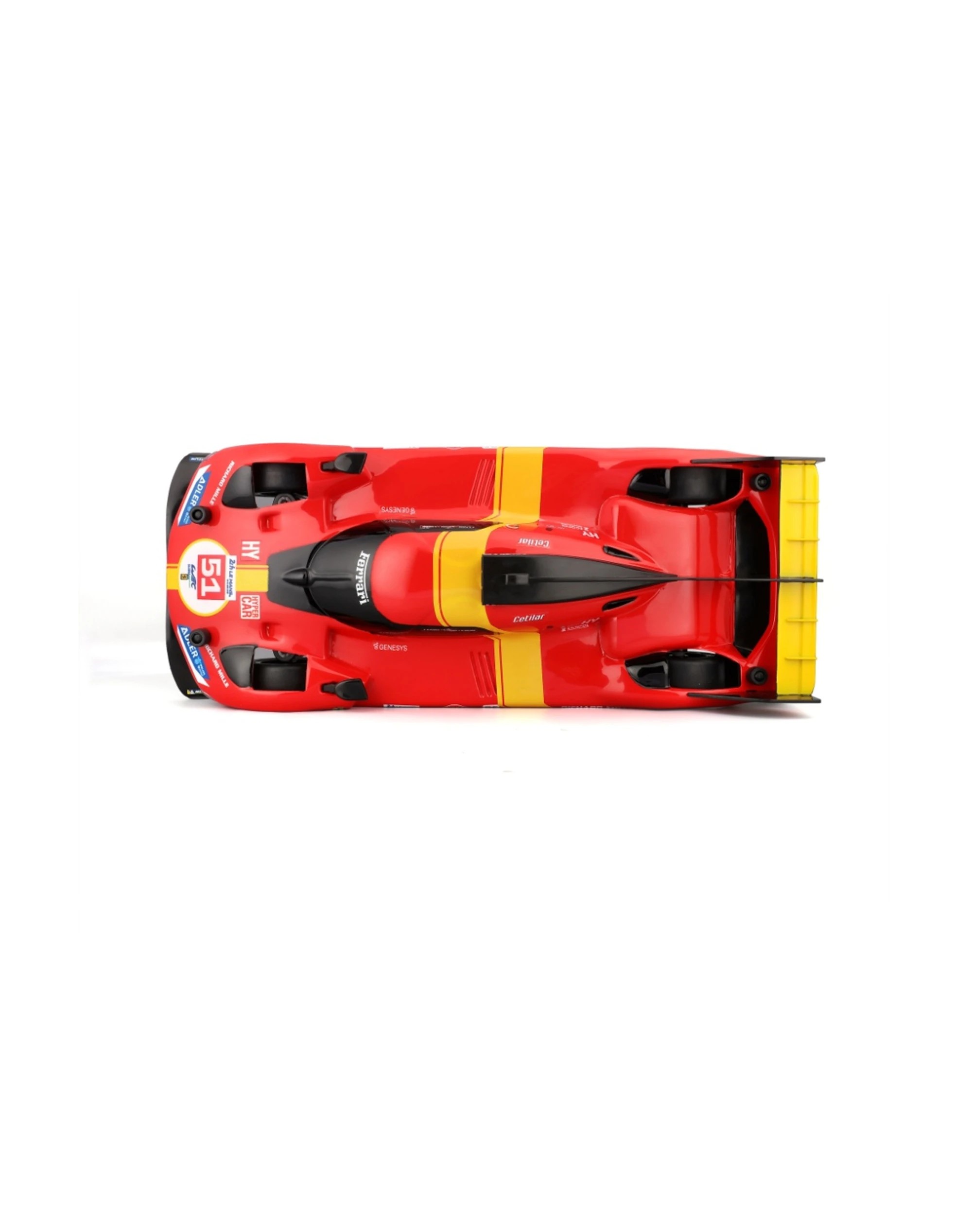 4 Maisto 2023 Ferrari 499P Le Mans Winning Car Model Replica Toy - Red, 4 of 7