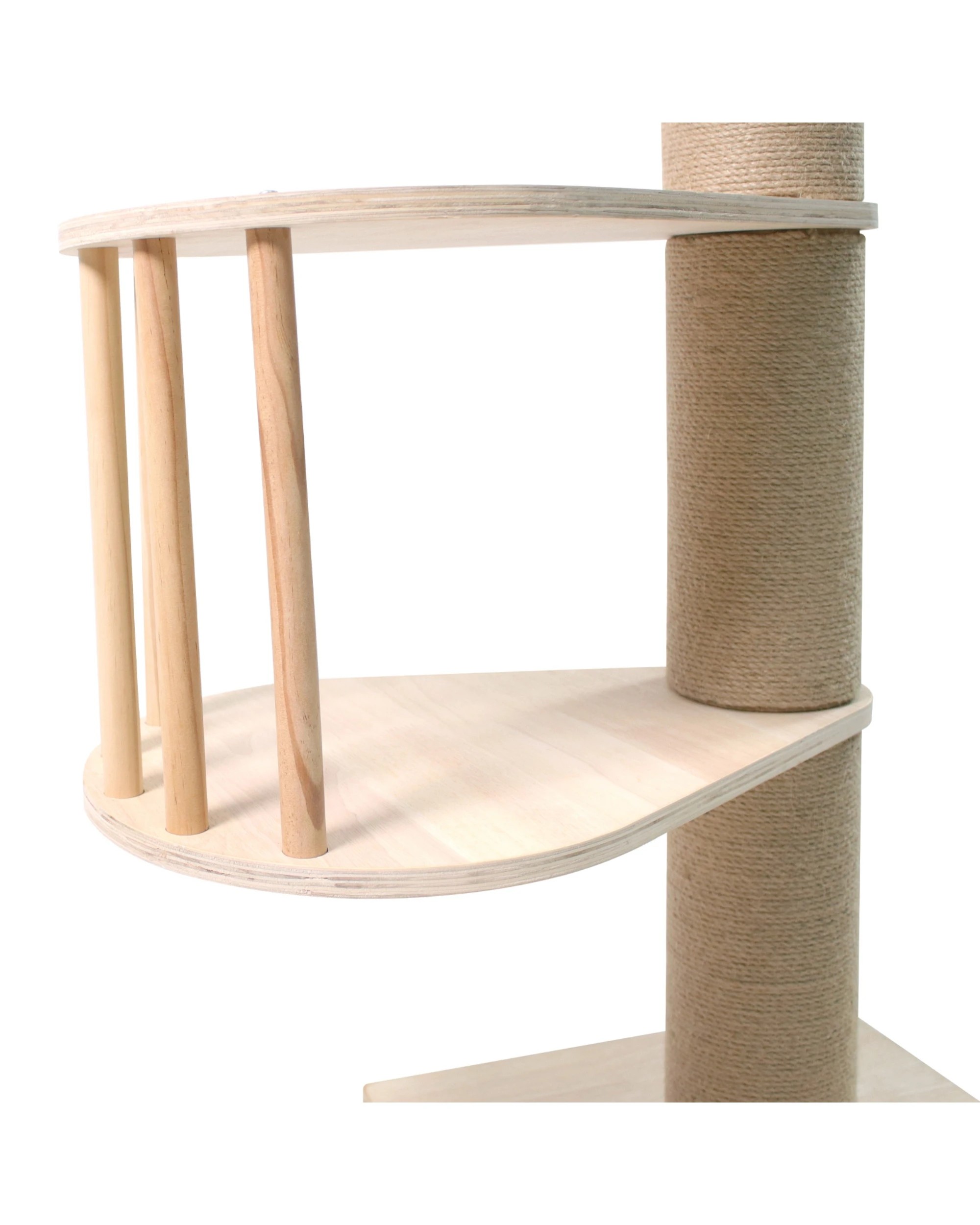 7 Advwin Cat Tree Floor To Ceiling Scratching Post Cat Tower 230cm-245cm, 7 of 7