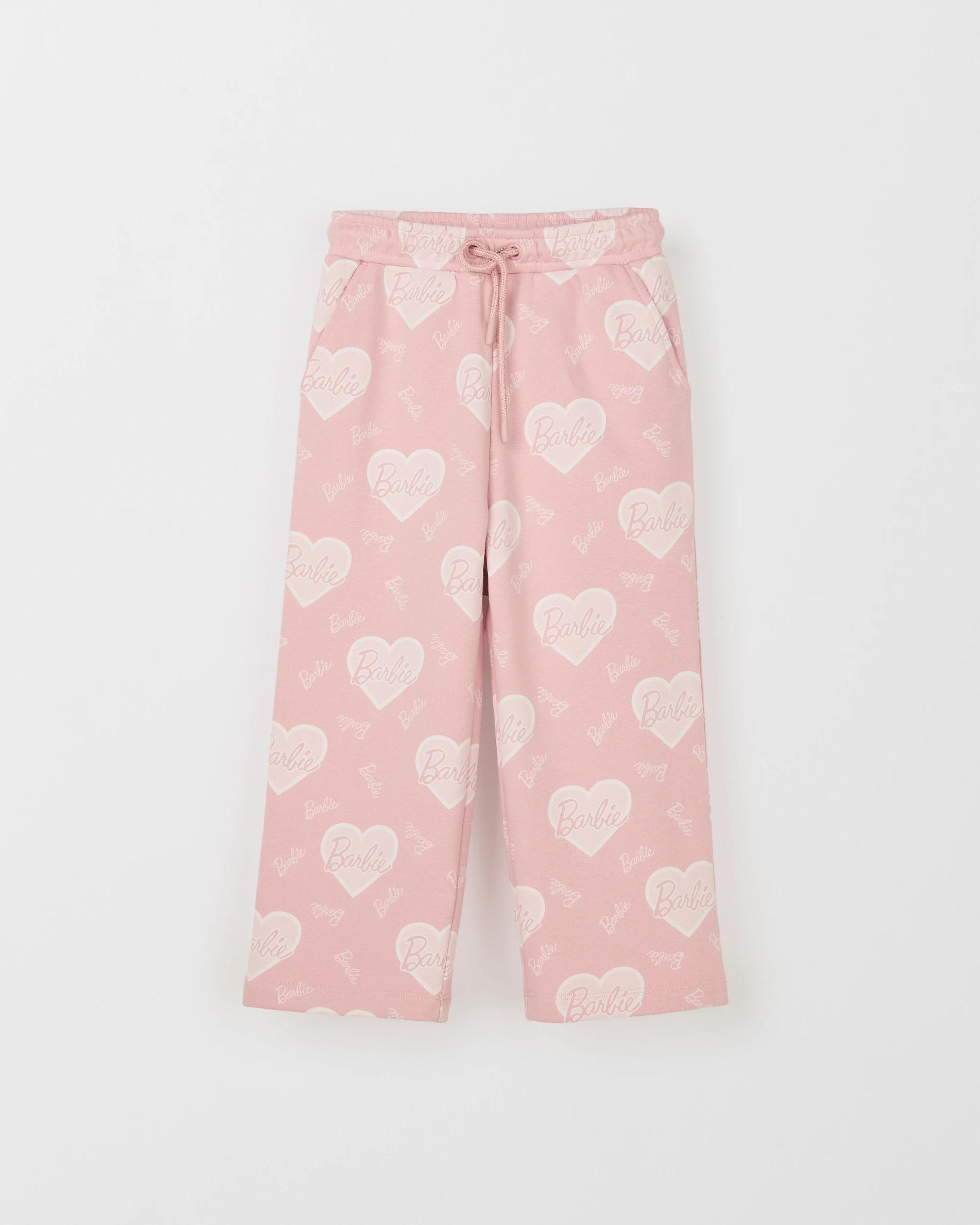 1 Barbie Australian Cotton Blend Trackpants PINK, 1 of 2
