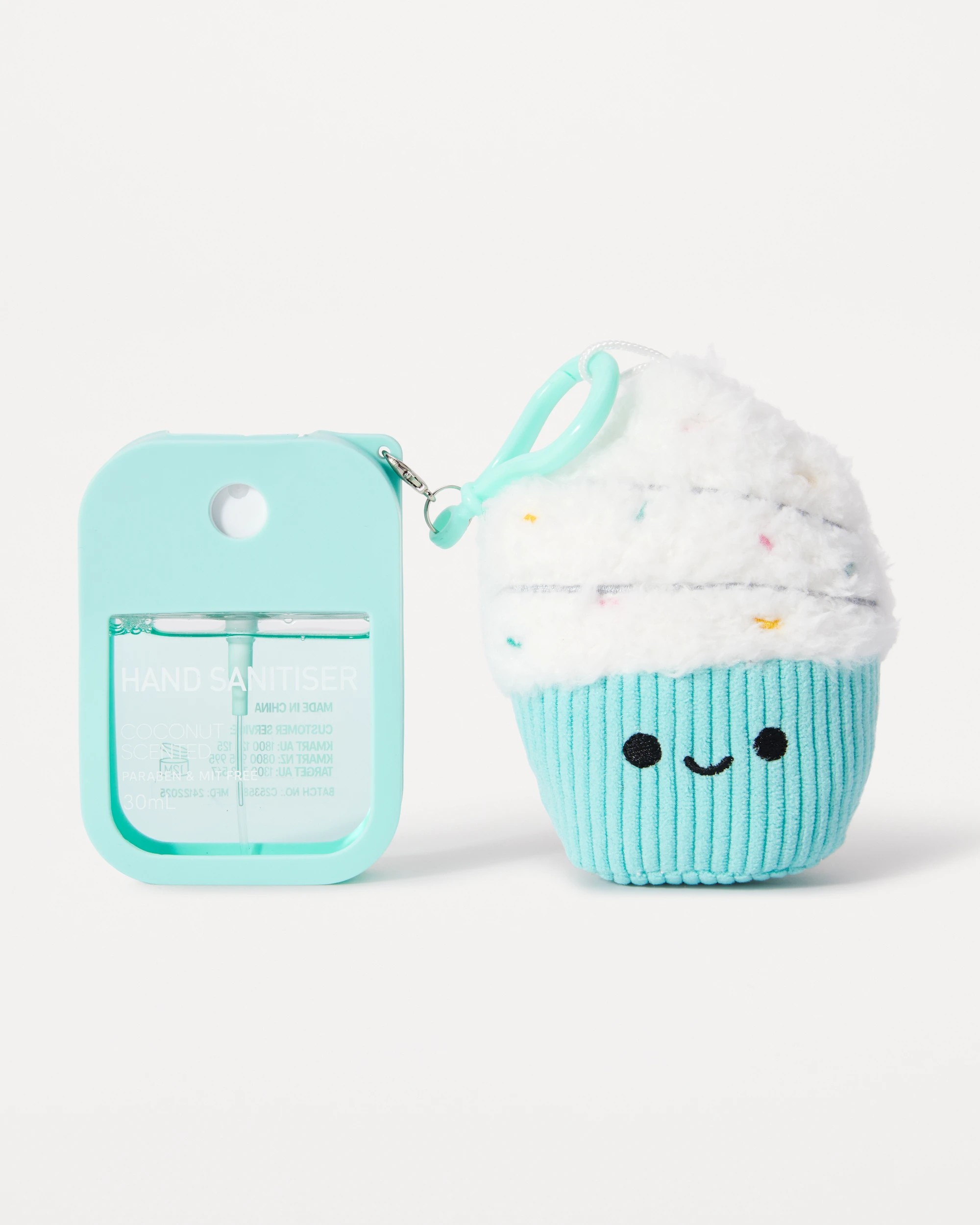 1 OXX Bodycare Hand Sanitiser with Decoration 30ml - Coconut Scented, 1 of 6