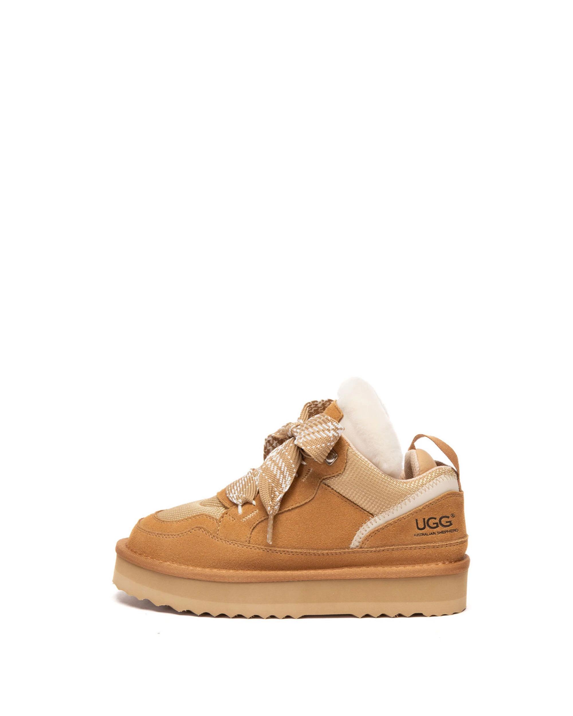 4 Australian Shepherd UGG Kids Parkyr Sneakers CHESTNUT, 4 of 5